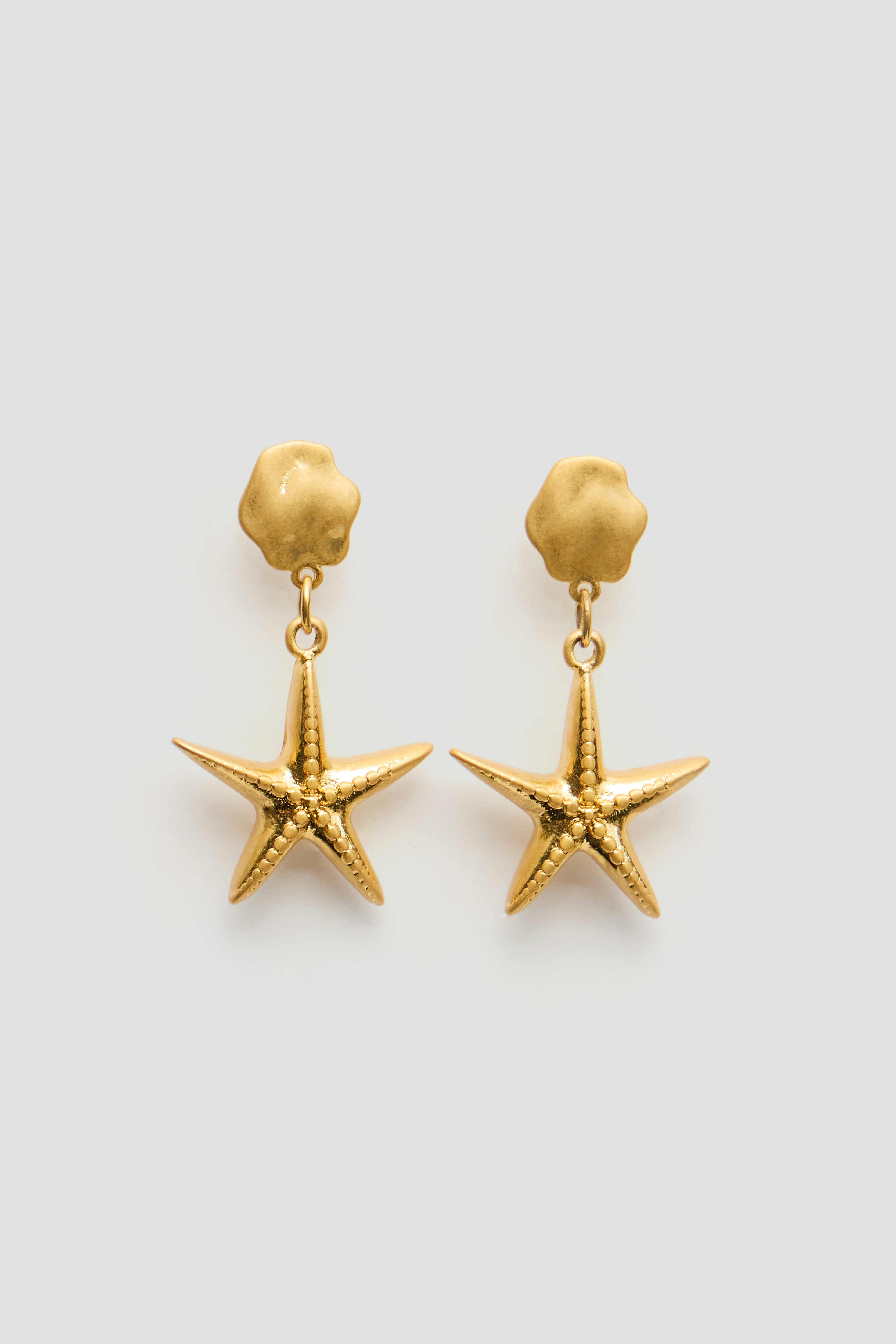 Starfish Drop Earrings