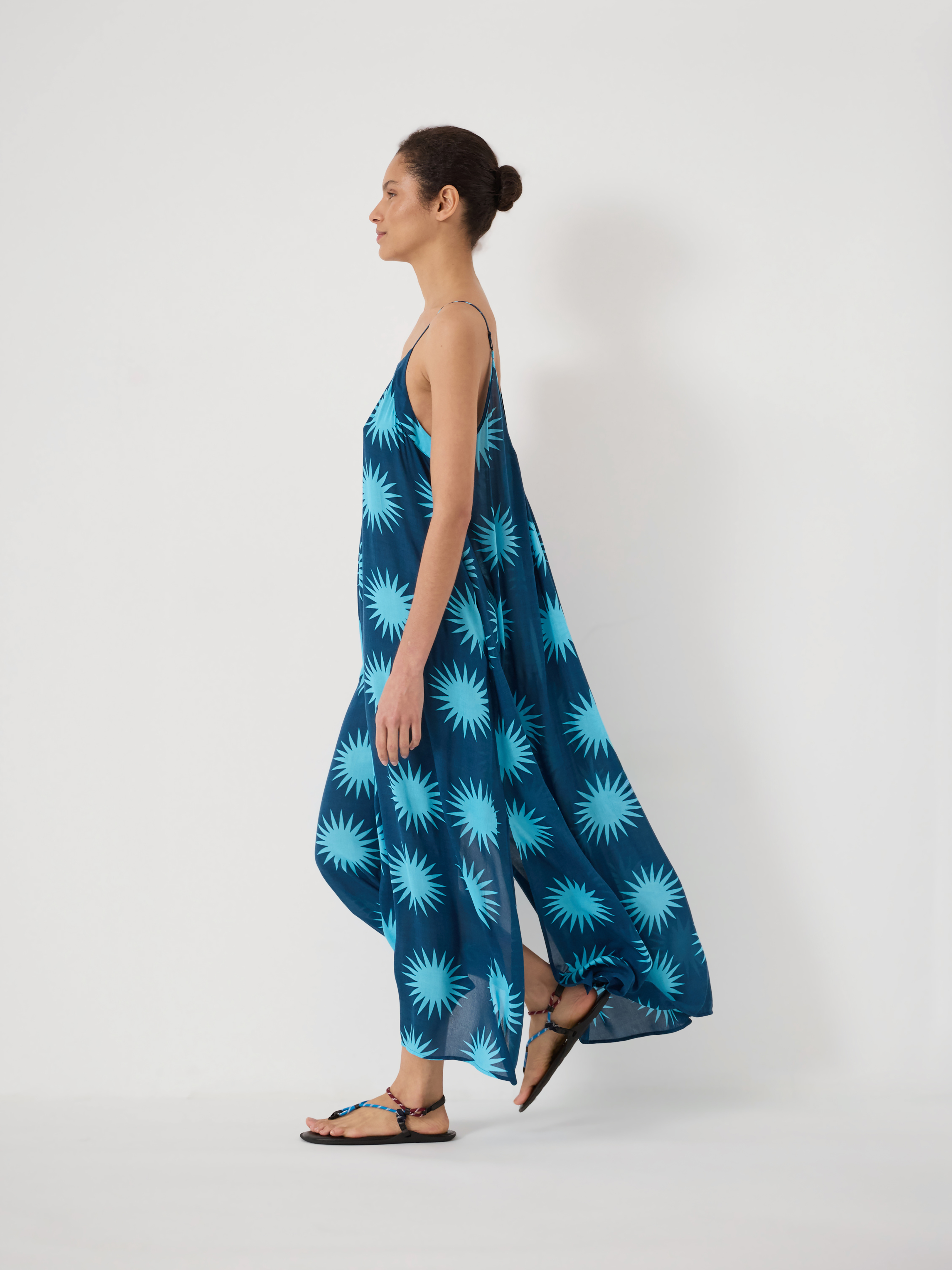 strappy beach dress Low Back Maxi Dress
