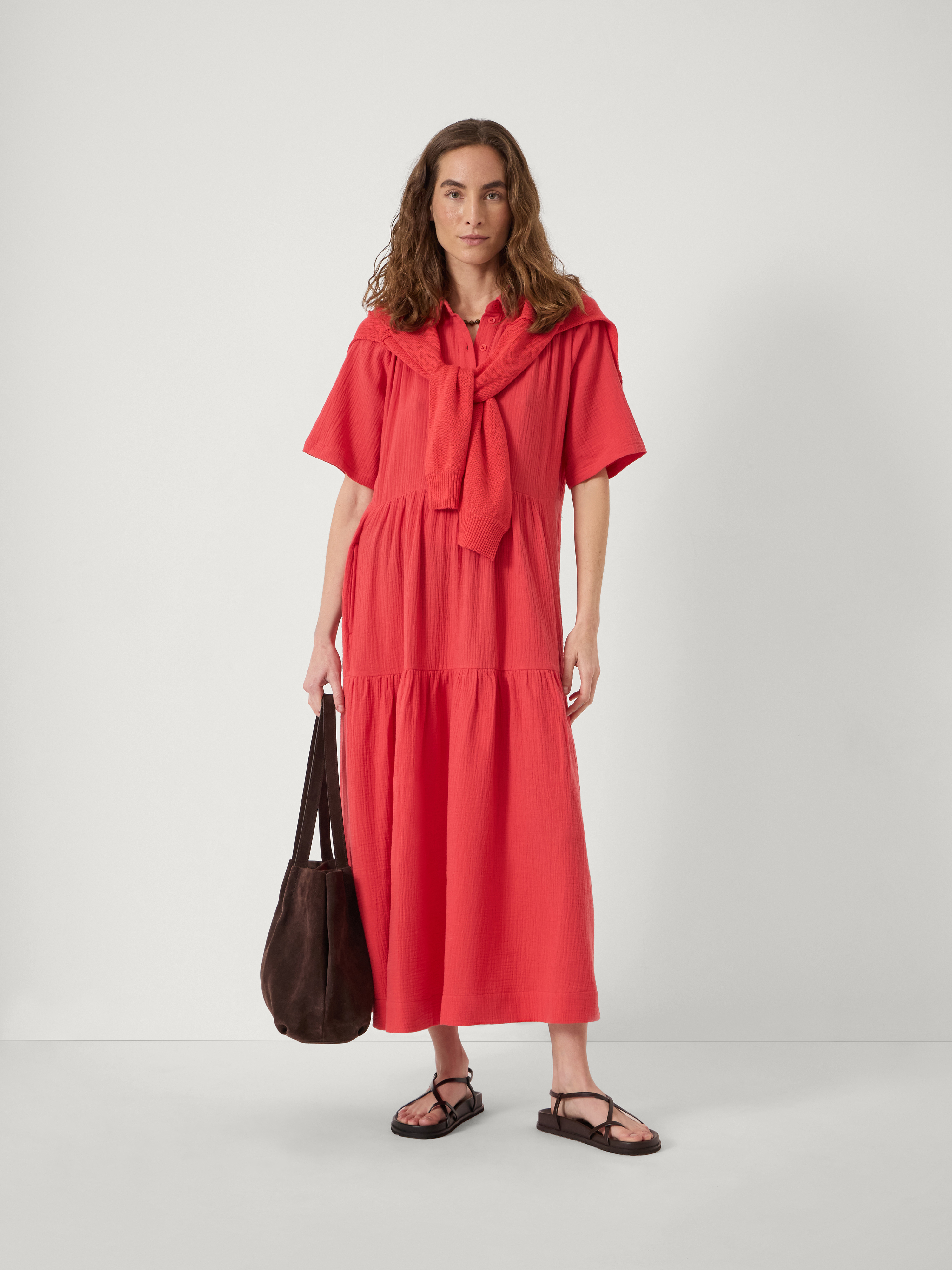 chinese dress ladies Long Sleeve Shirt Dress main image 1