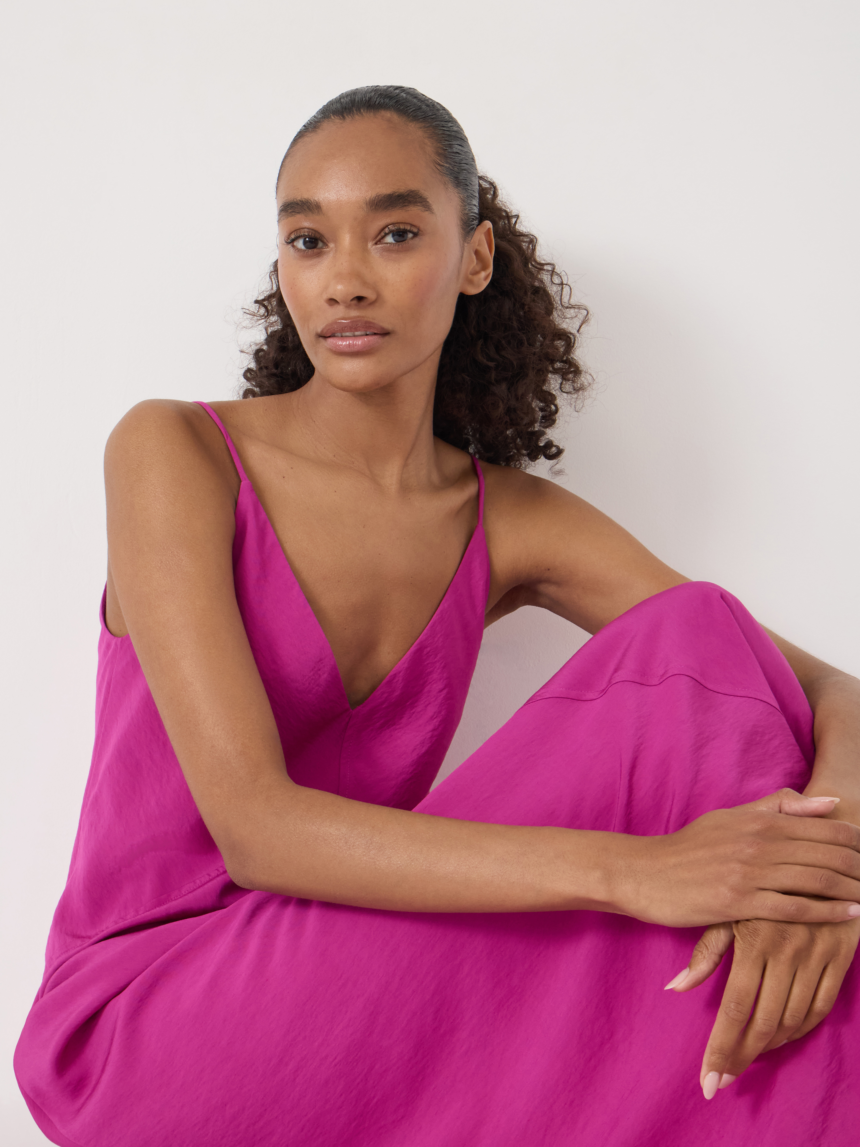 hush pink dress HUSH Kensington Dress