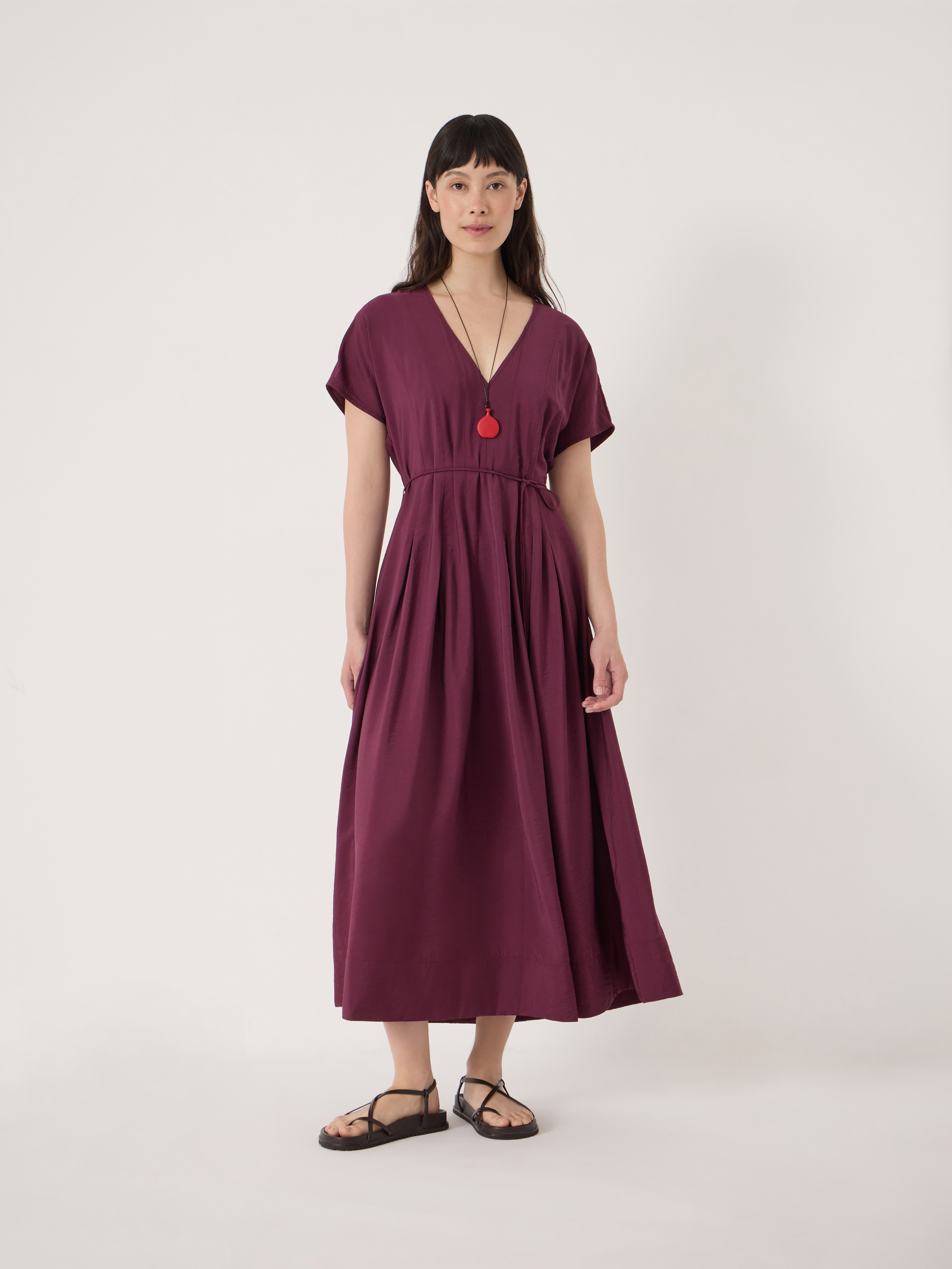 hush red dress Womens Hush Red Air Flow Seam Detail Maxi Slip Dress US 10
