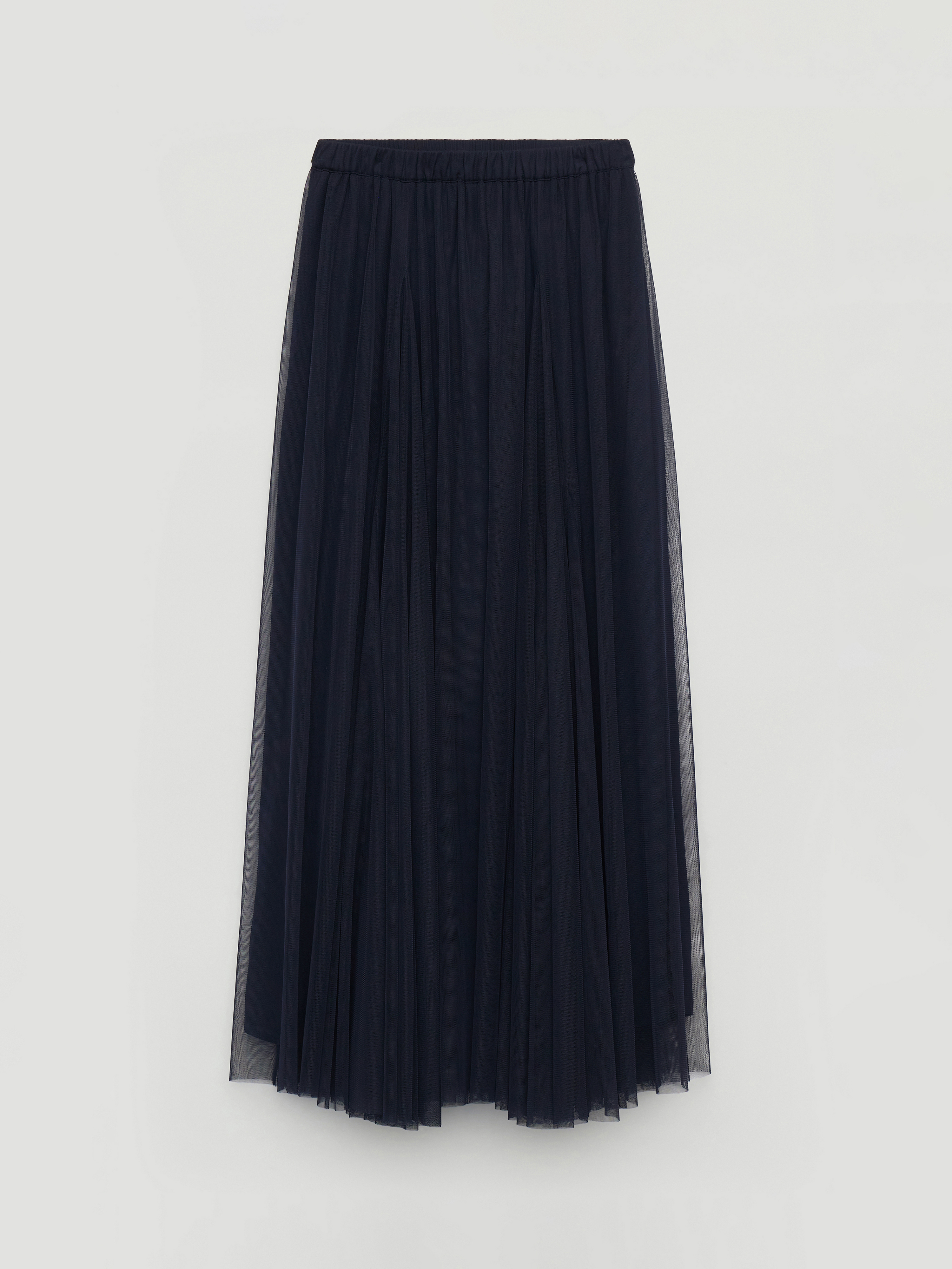 Millie Tulle Maxi Skirt - Navy Blue | Hush