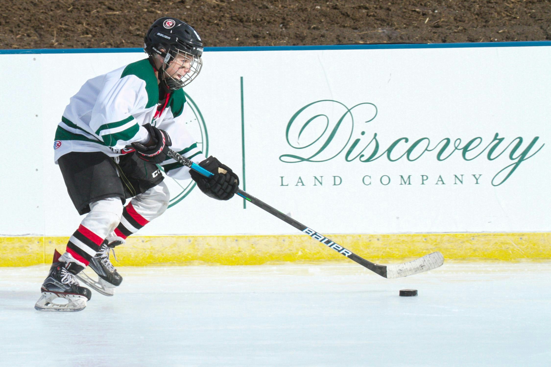 Enjoy winter on our private ice rink