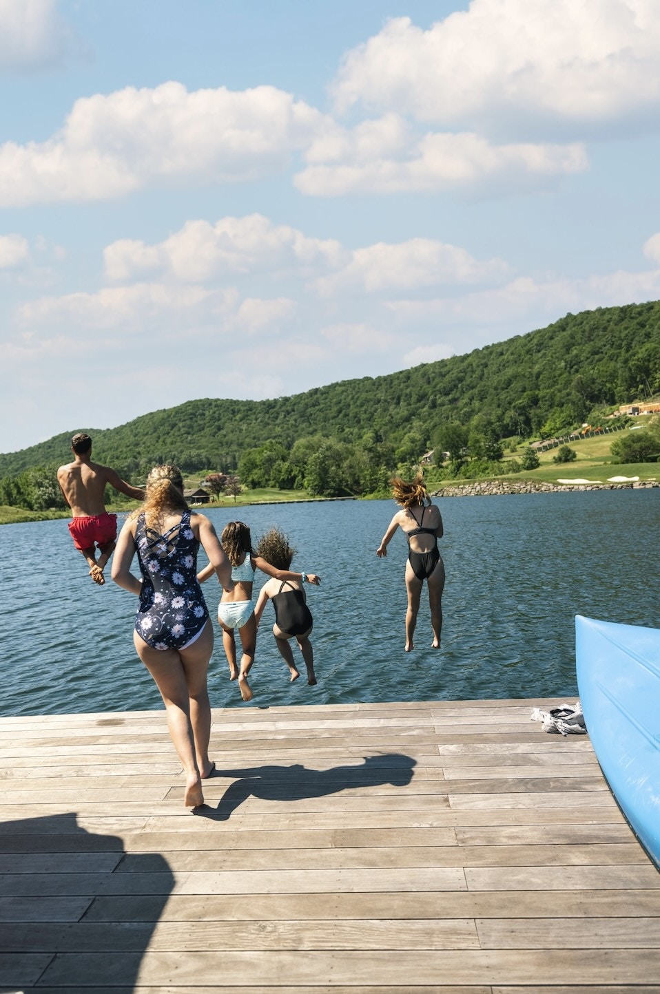 Connect with nature in our lake