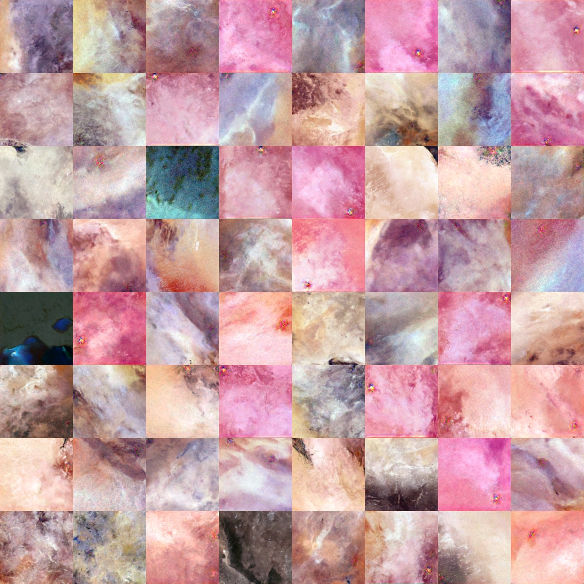 Satellite-Like Landscape Visuals: Art and Machine Learning