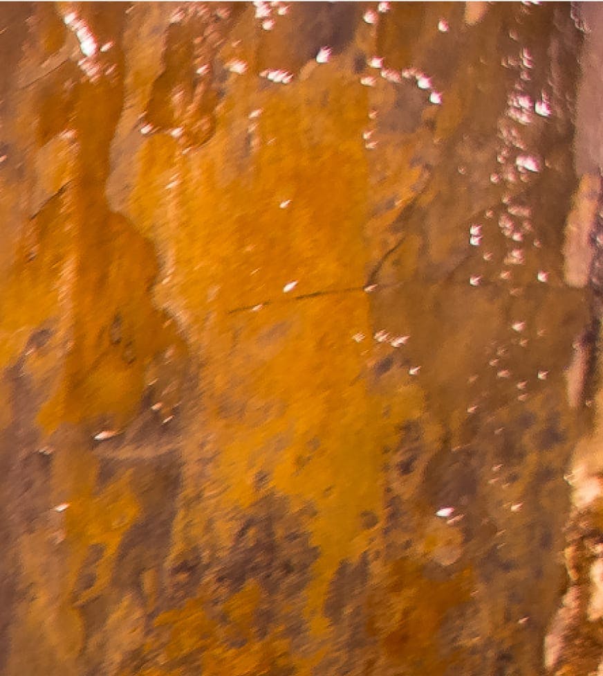 blurred vision of different colored brown paints