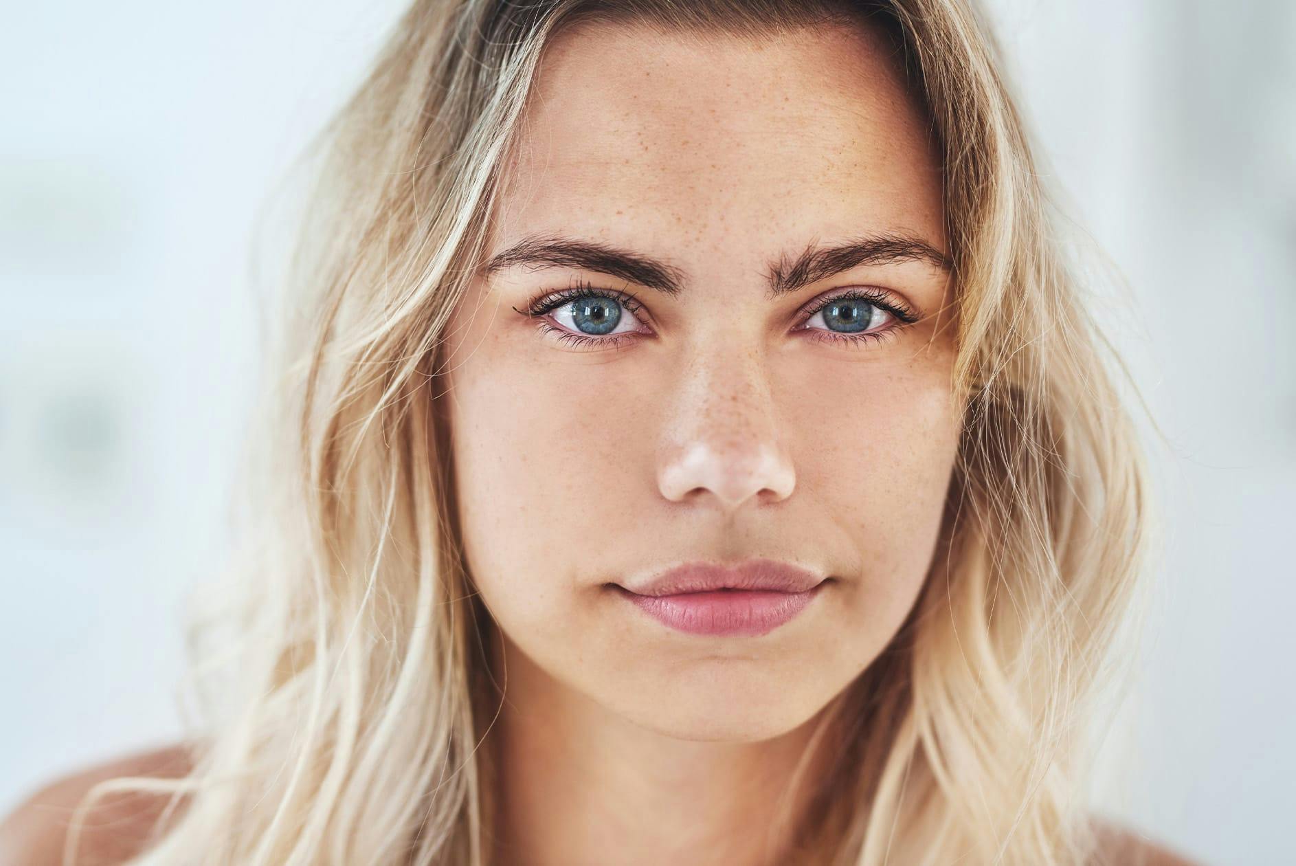 woman looking forward