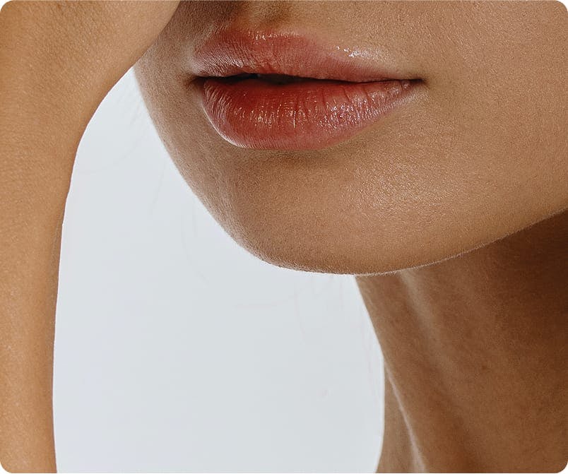 Close-up of a woman's lips