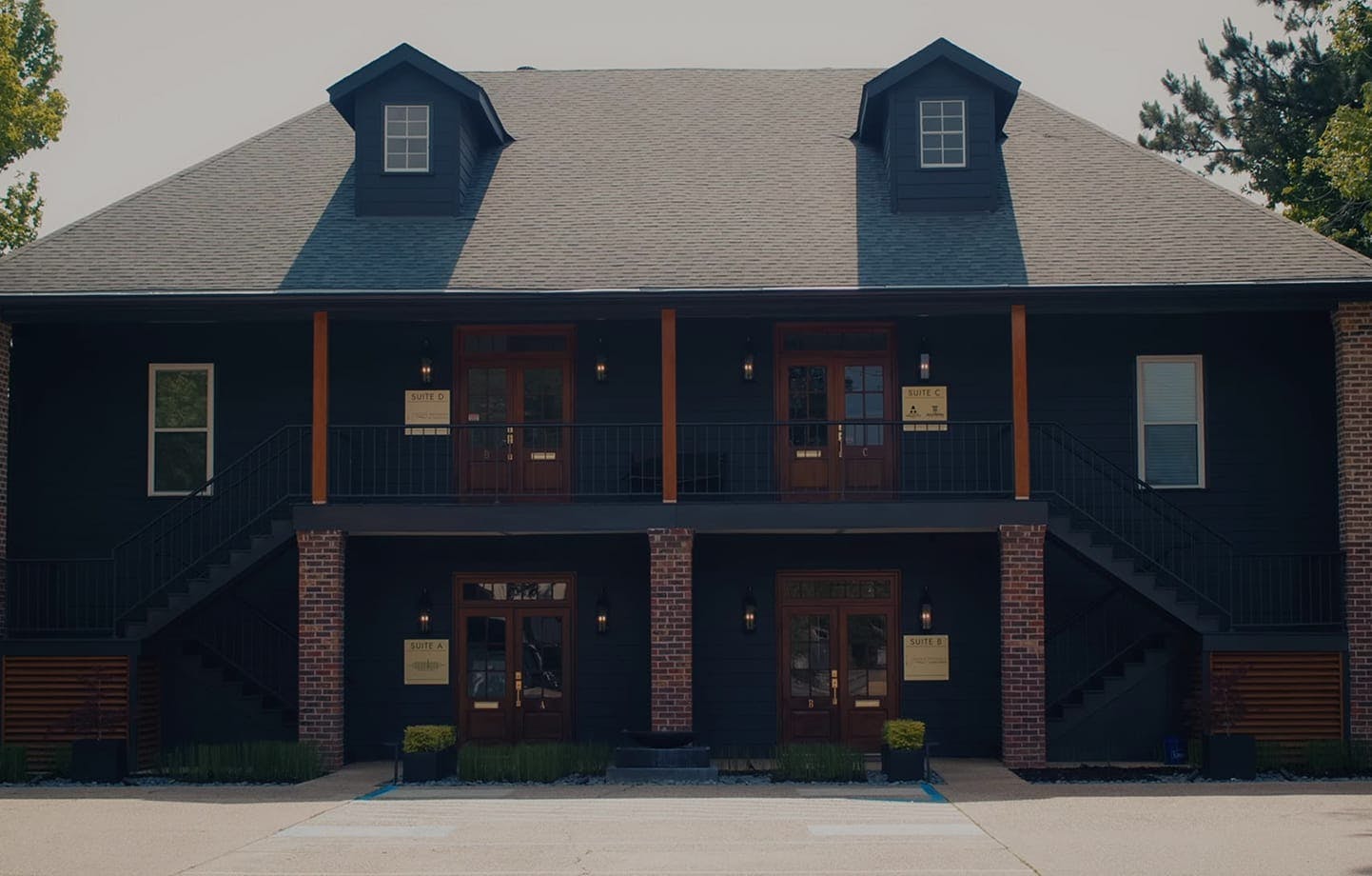 Exterior view of the clinic office building