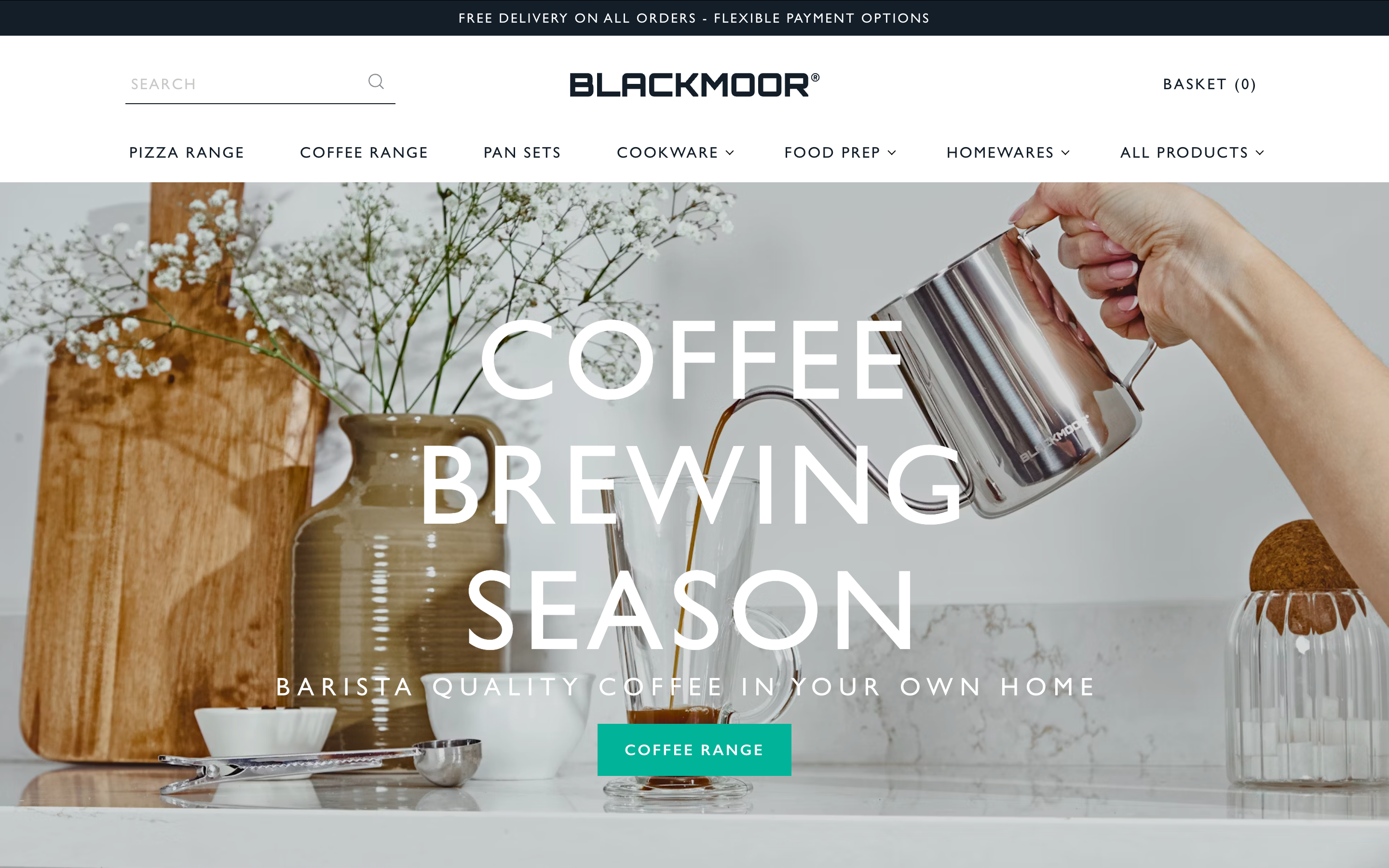 Blackmoor Landing Page