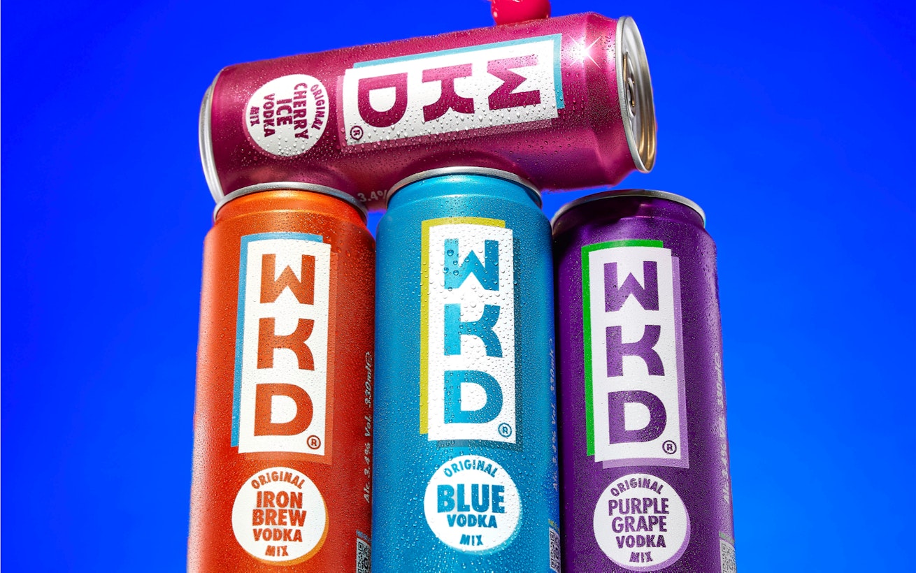 WKD cans