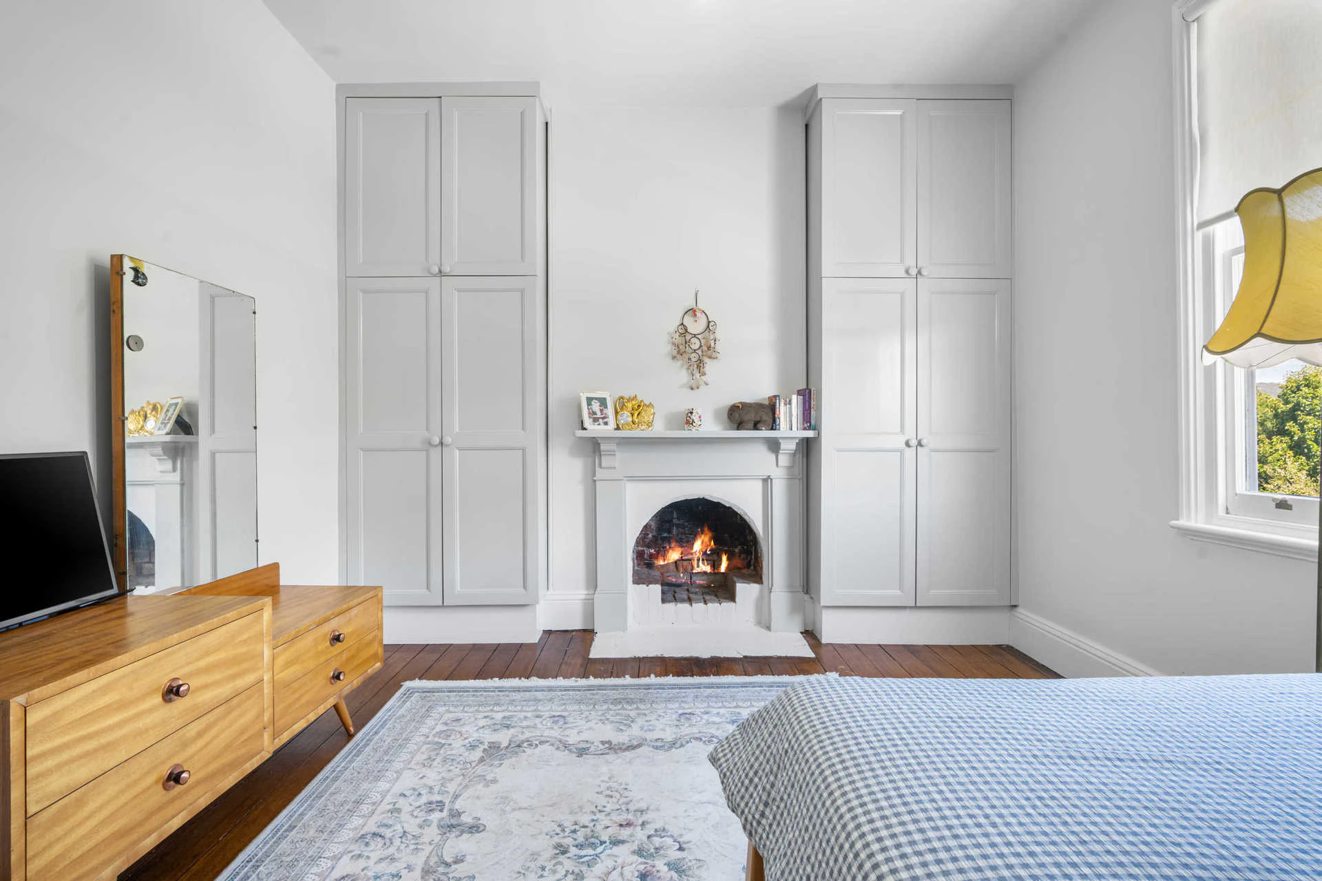 fireplace