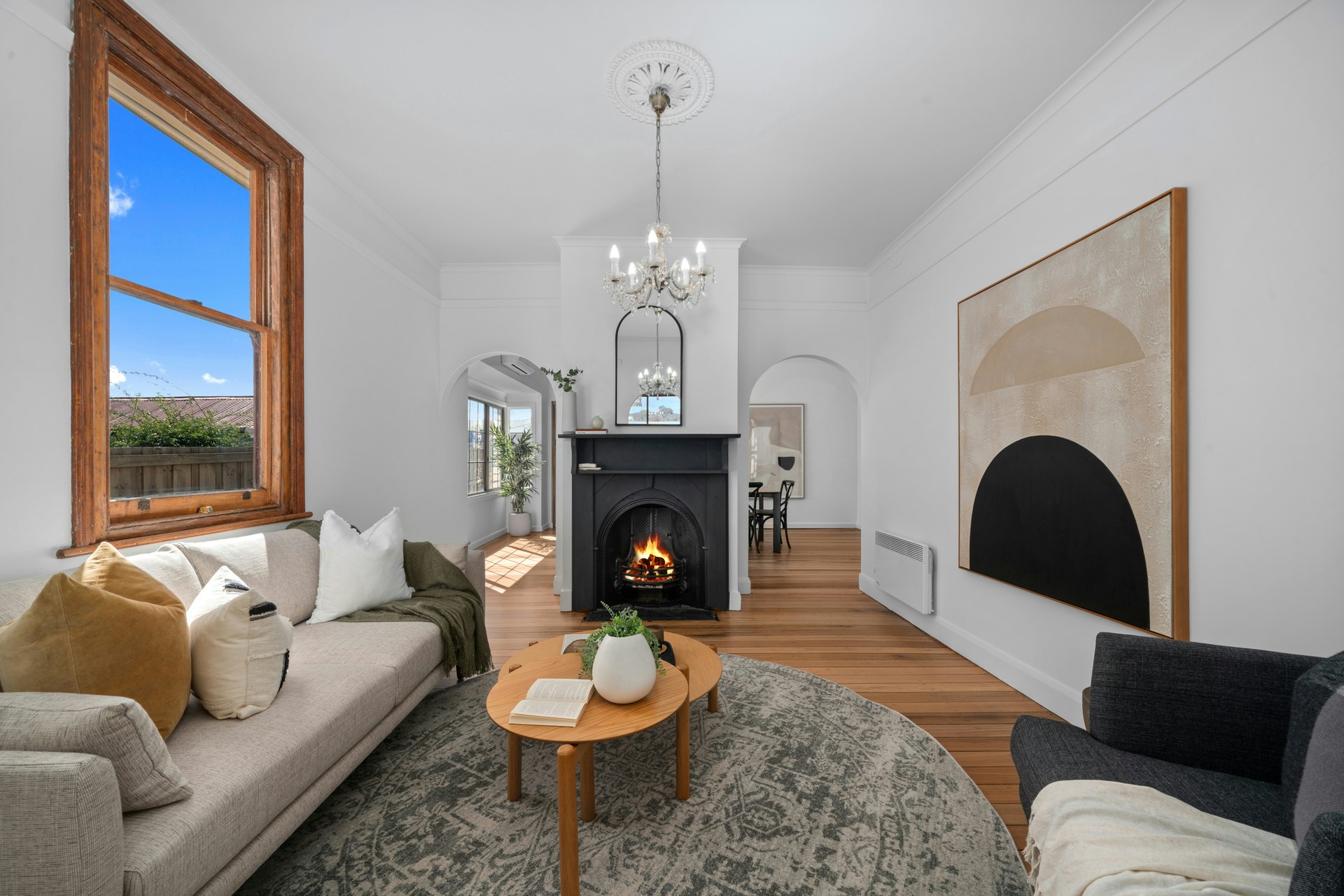 fireplace