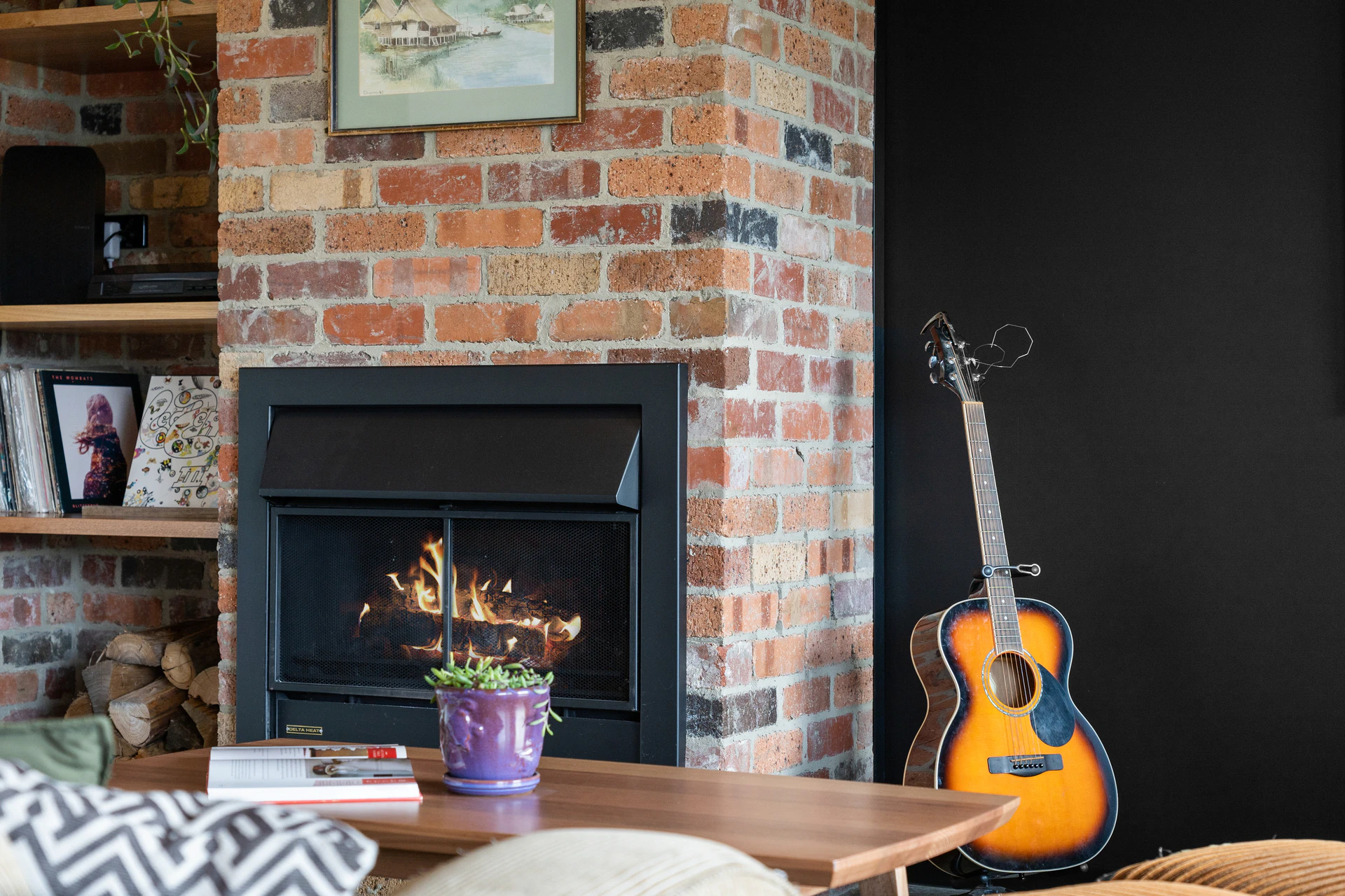 fireplace