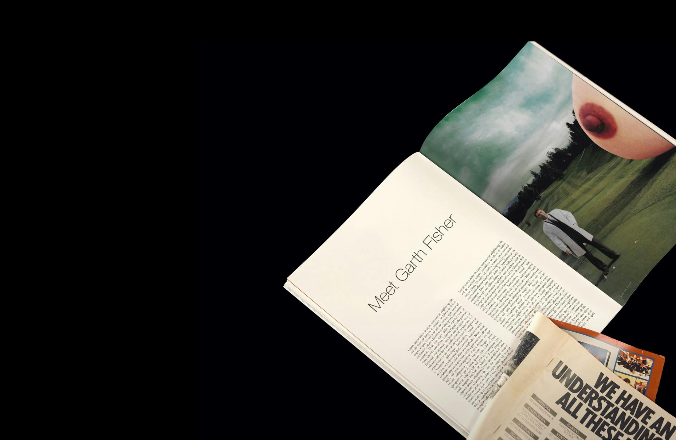 Meet Garth Fisher in a magazine