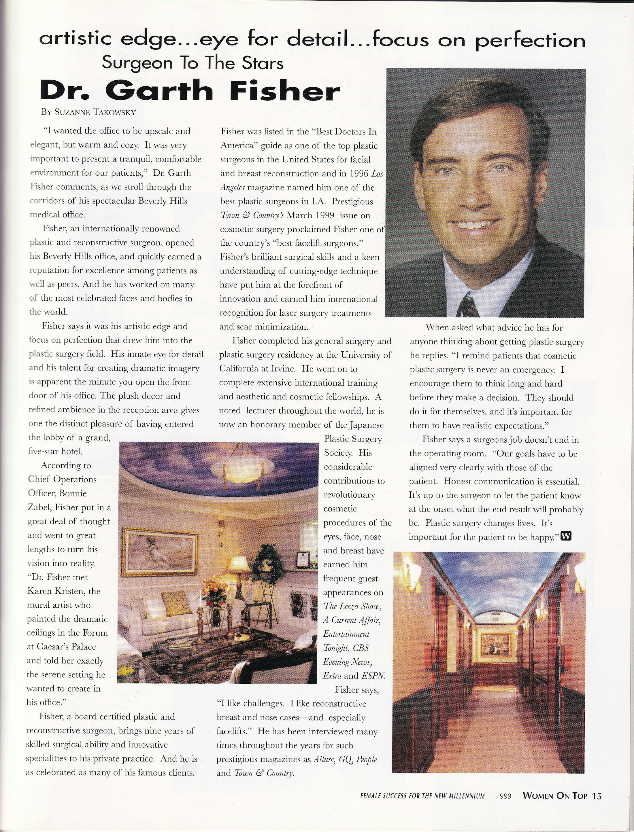 Surgeon to the Stars: Dr. Garth Fisher