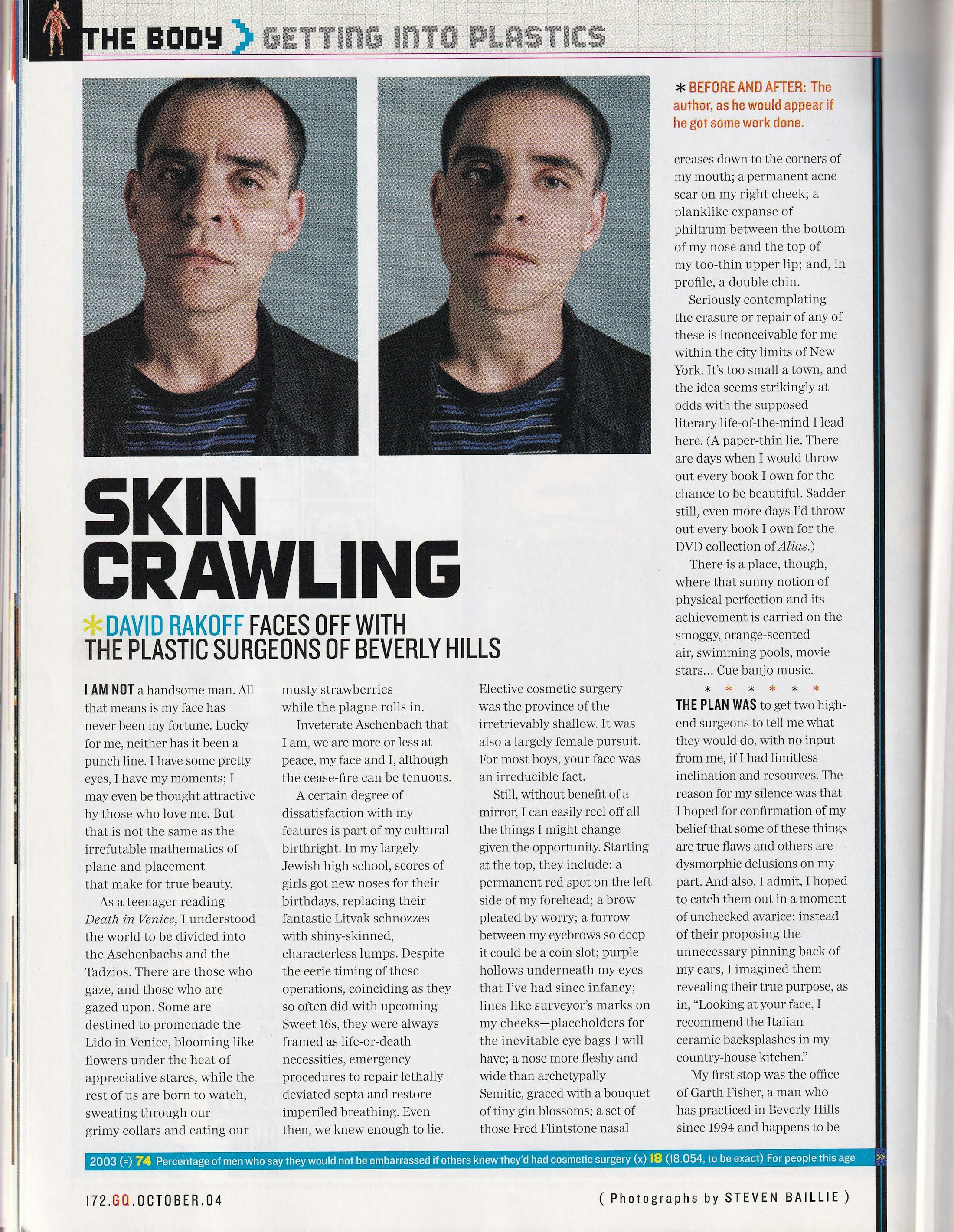 The Body: Getting Into Plastics