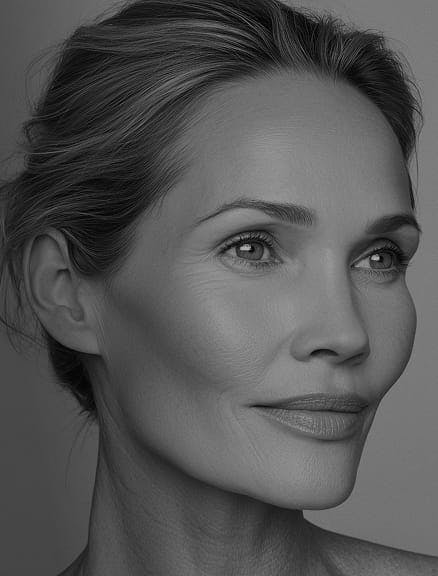 woman smiling