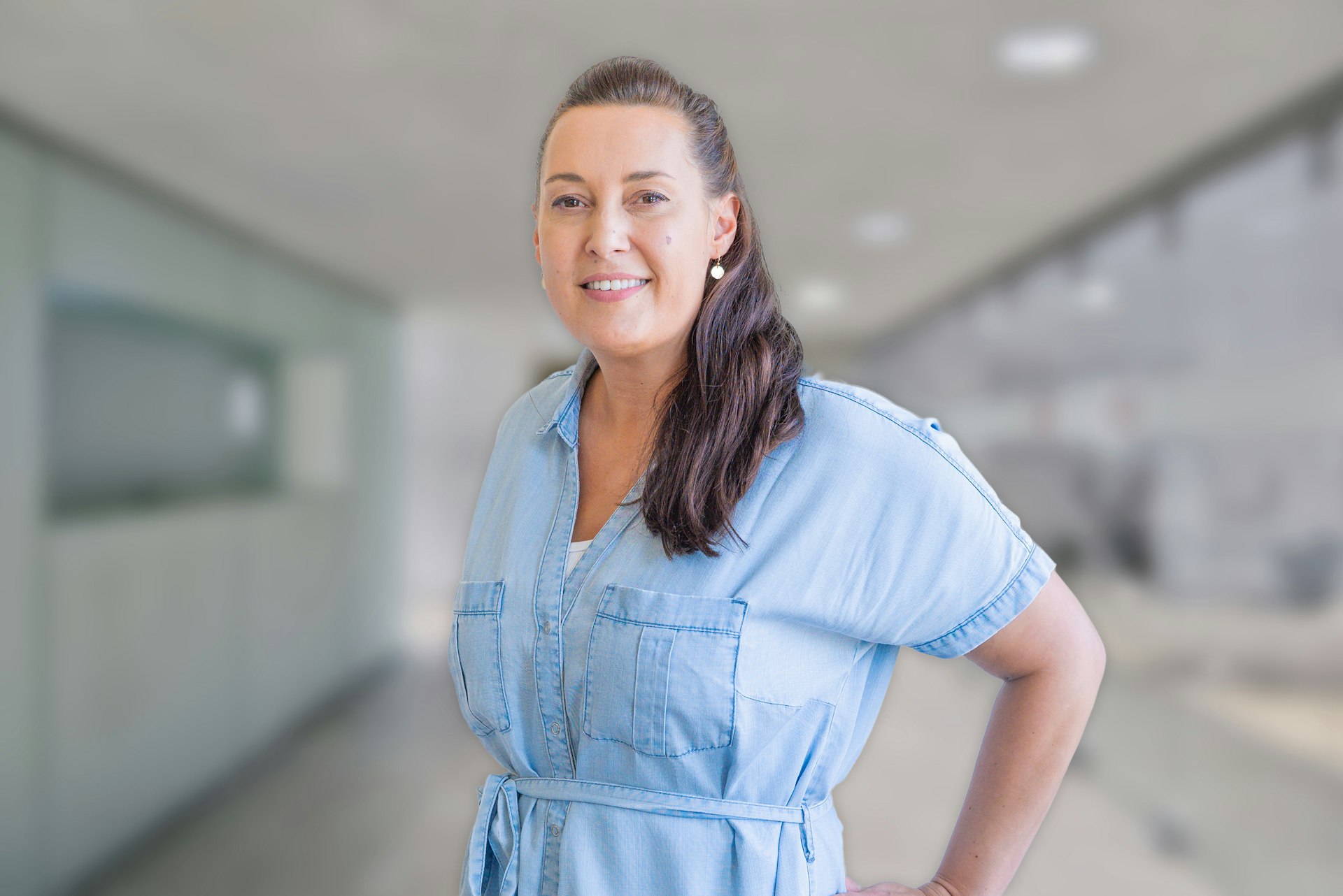 Portrait Cécile Locher HWZ