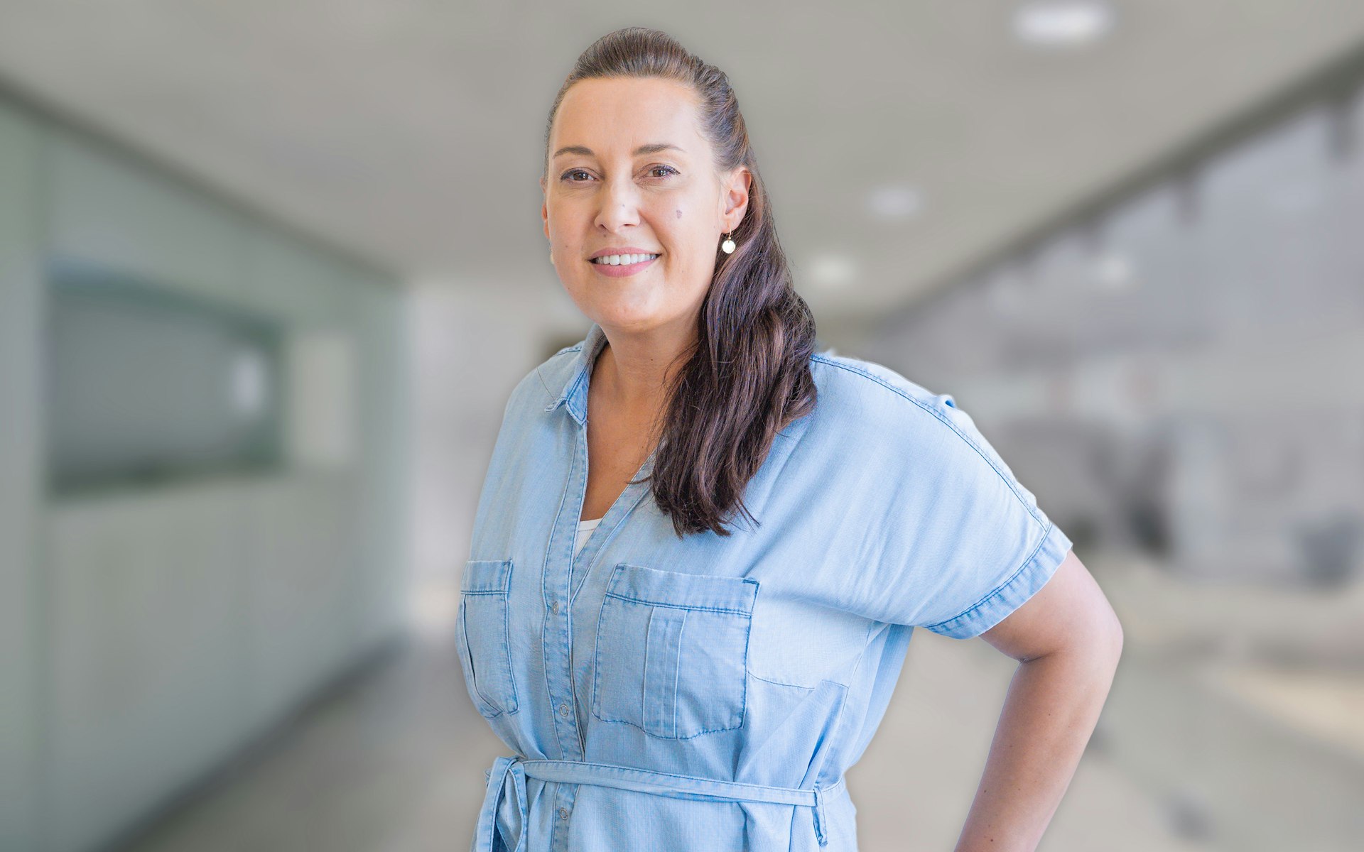 Portrait Cécile Locher HWZ