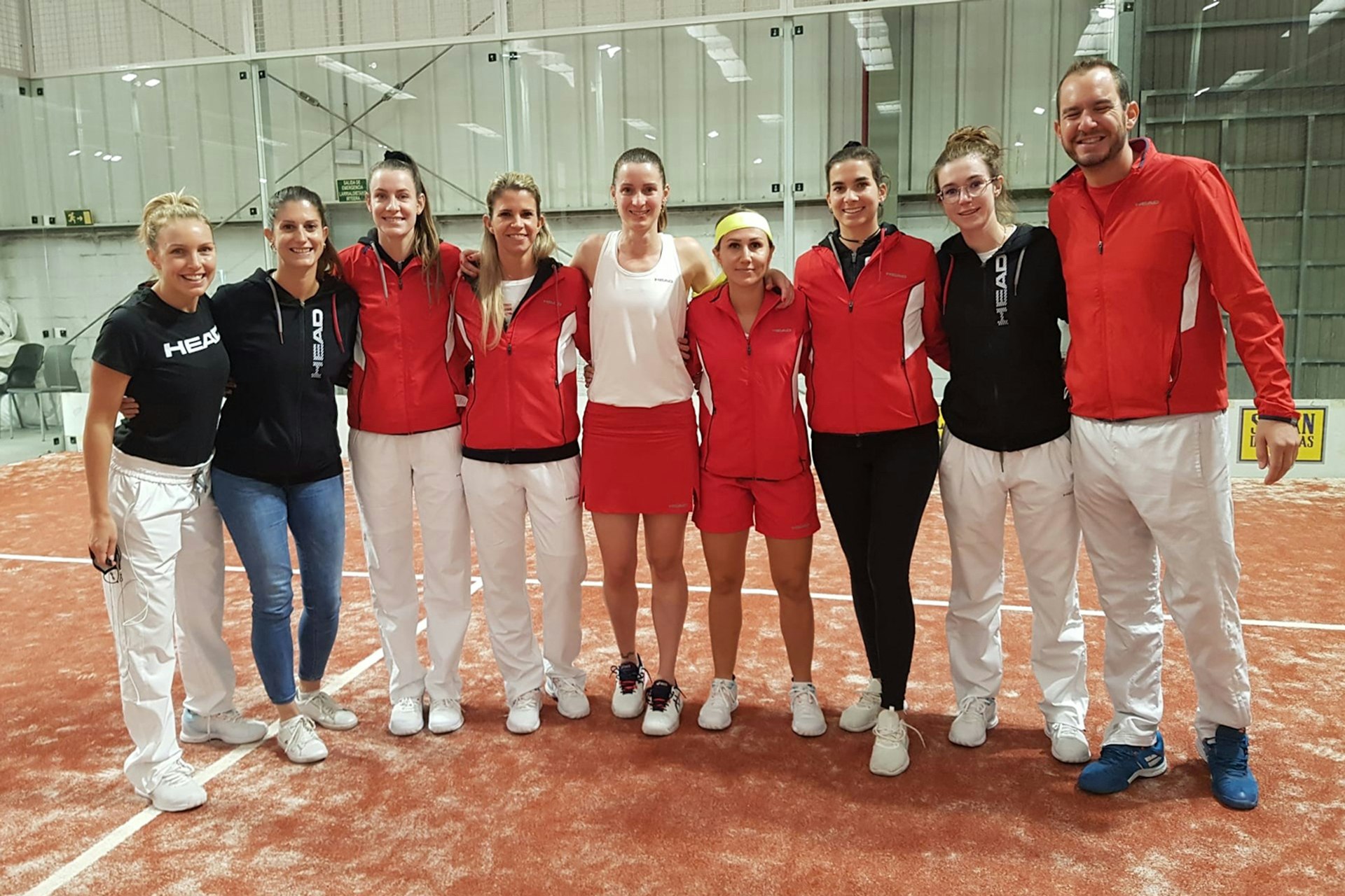 Jeannine Kuratli Padel Tennis Gruppenbild