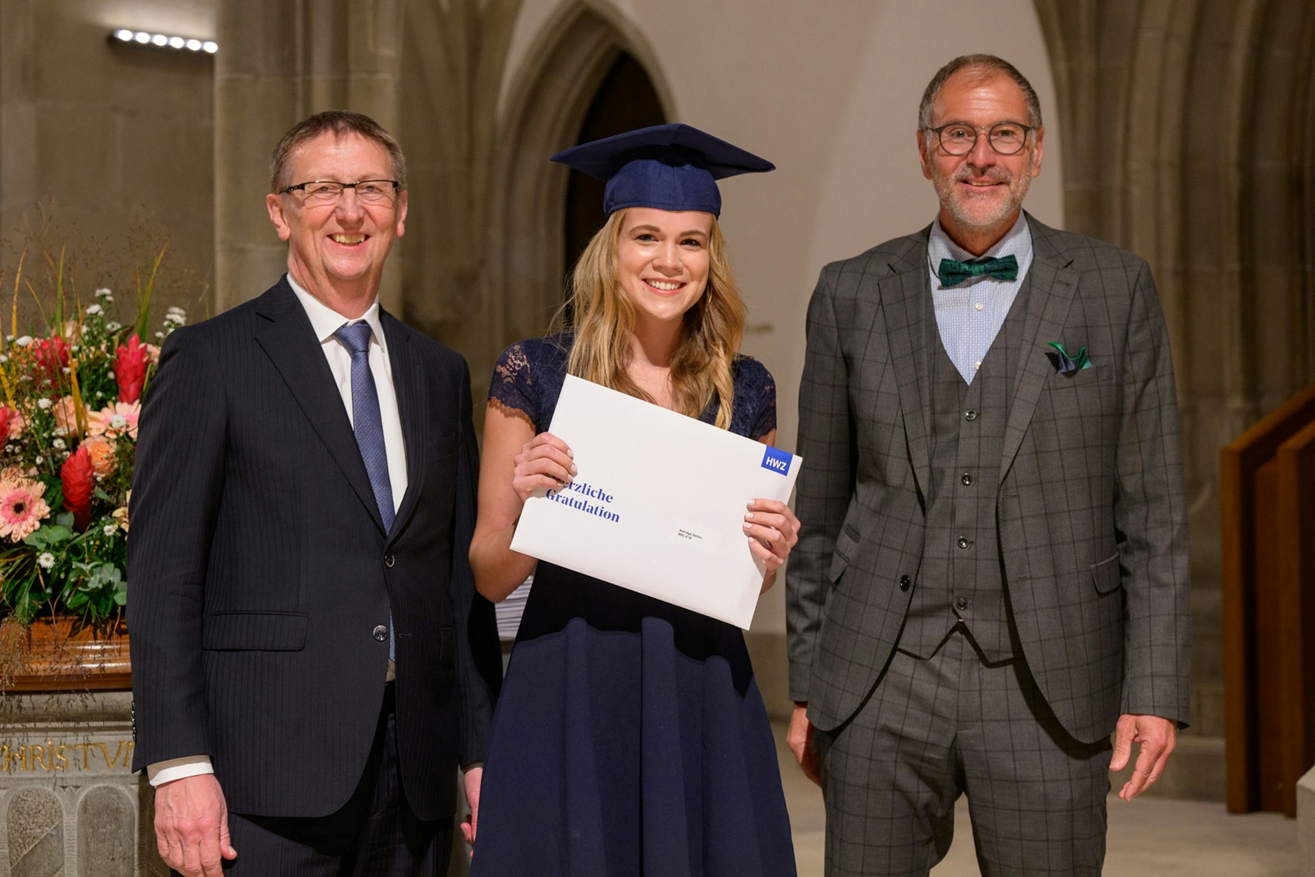 Seline Aldridge Mit Matthias Rüegg Und Bernhard Schweizer