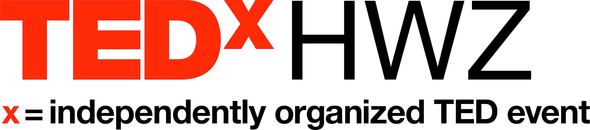 Logo Tedx Hwz
