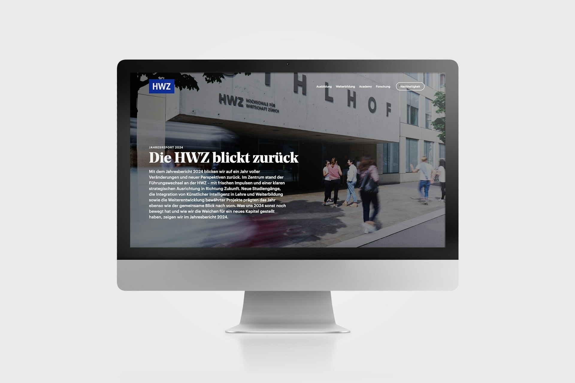 Headerbild Newsbeitrag Jahresreport 2024