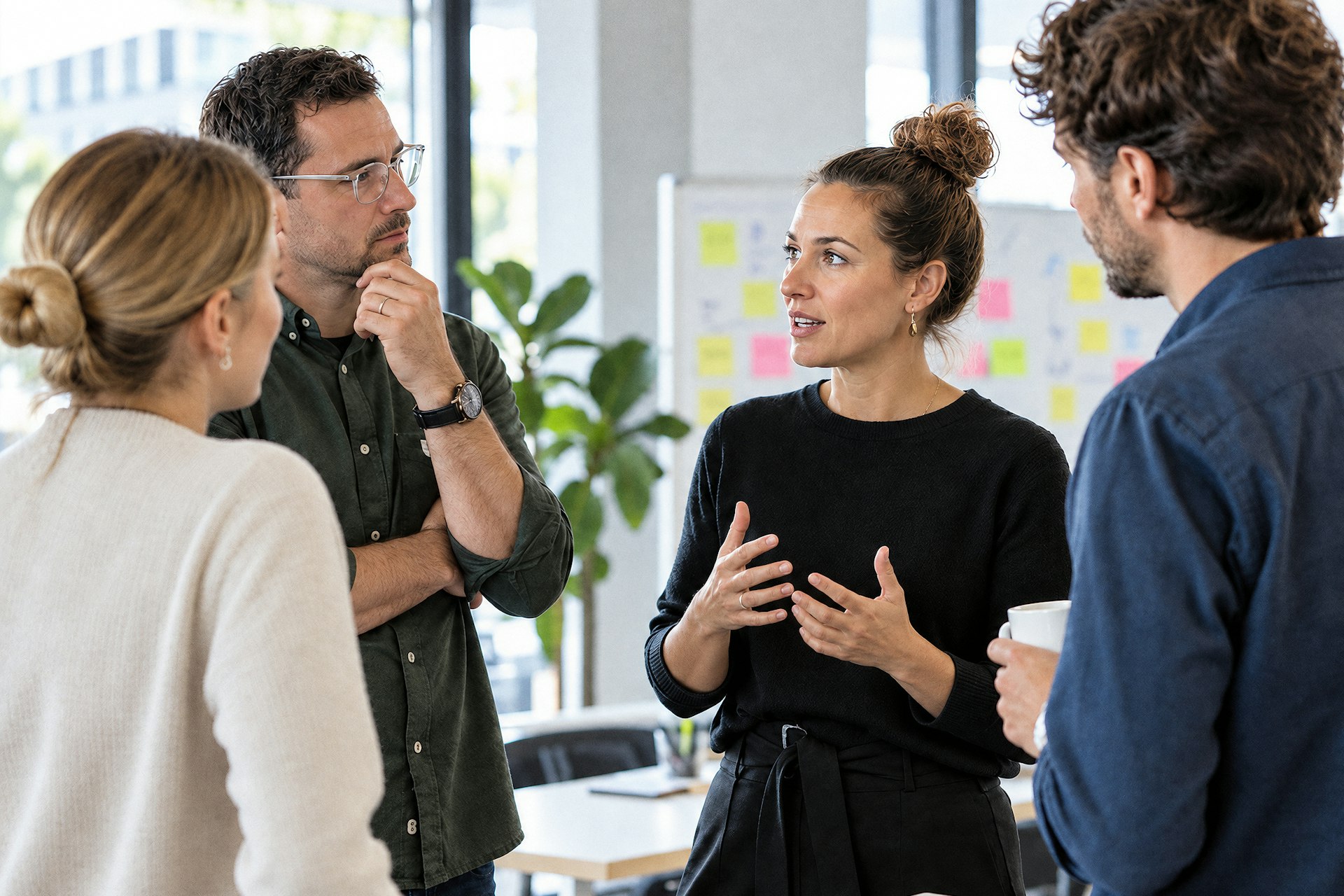 Titelbild Seminar New Work Leadership HWZ – AI Generated