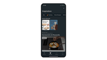 Sponsored Channel in der Bring! App von Lotus Biscoff