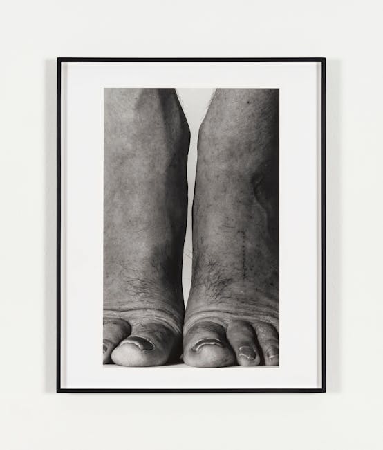 John Coplans - Self Portrait, Feet Frontal