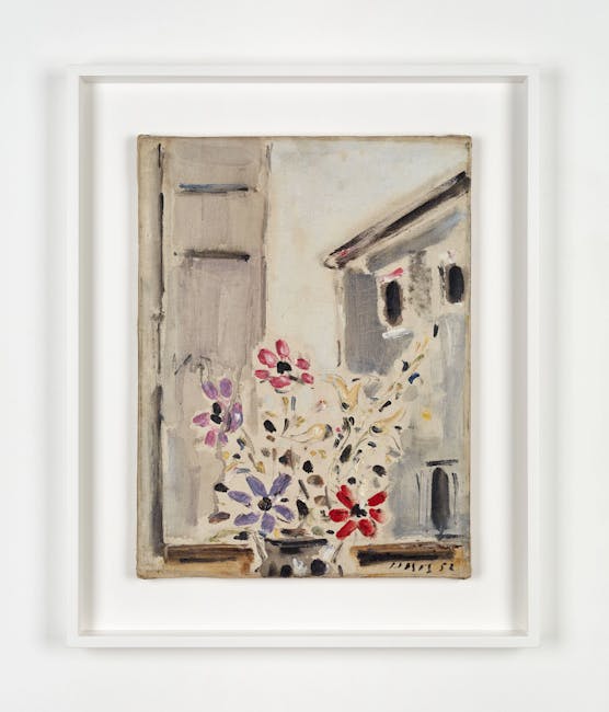 Filippo de Pisis - Fiori sulla finestra Filippo de Pisis - Fiori sulla finestra