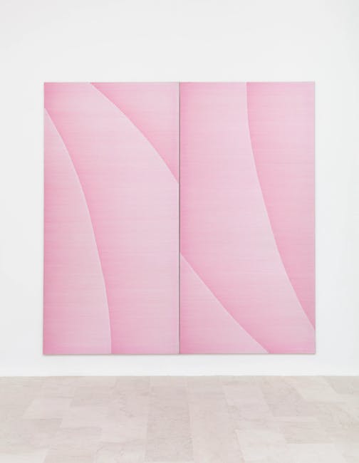 Irma Blank - Radical Writings, Rosa geatmet, rosa geschrieben