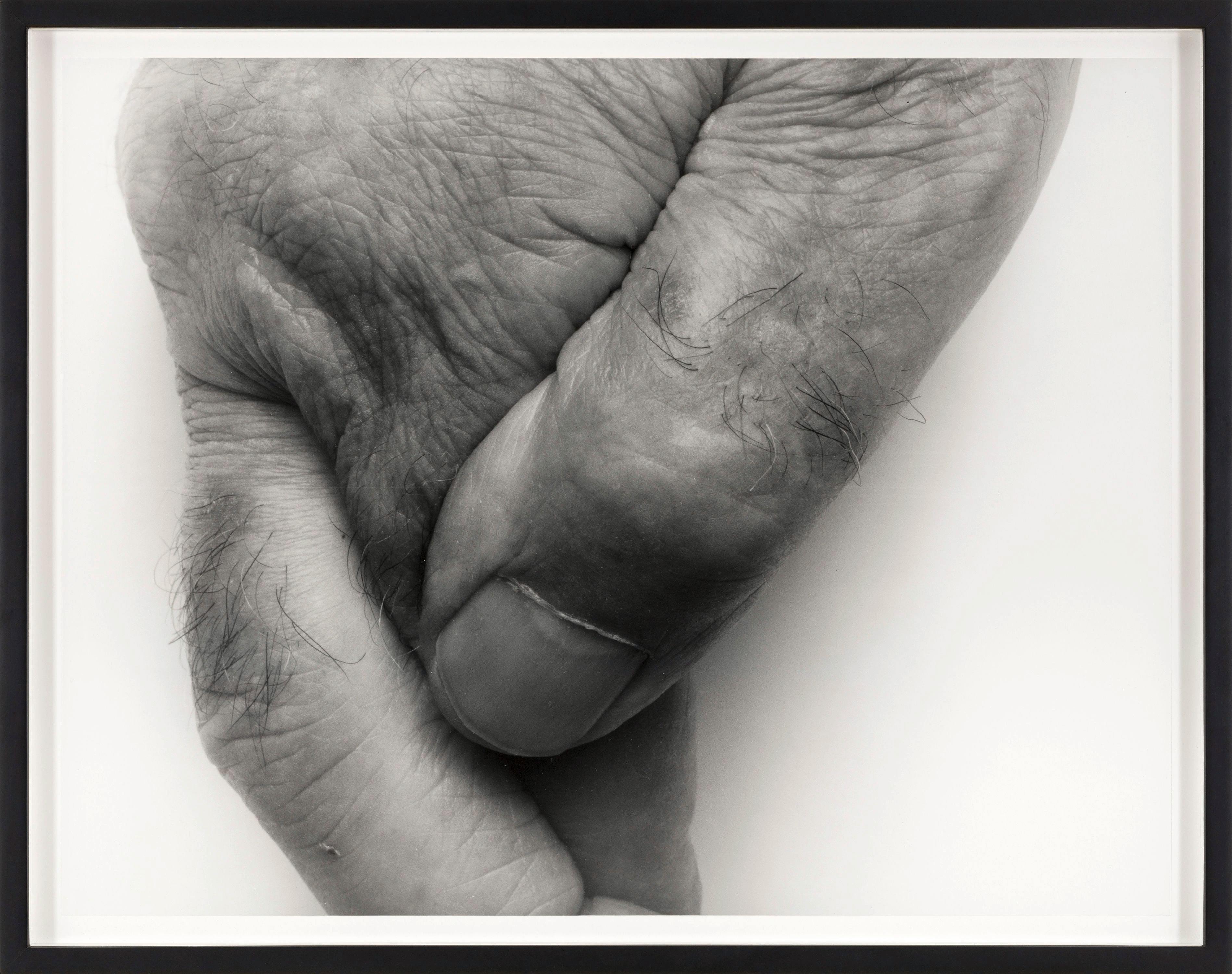 John Coplans - Self Portrait, Thumb & Fingers, I
