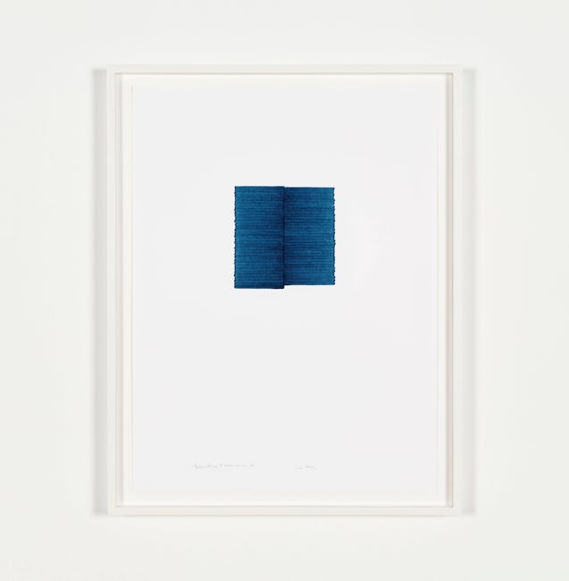 Irma Blank - Radical Writings, Exercitium 1 vom 15-12-89