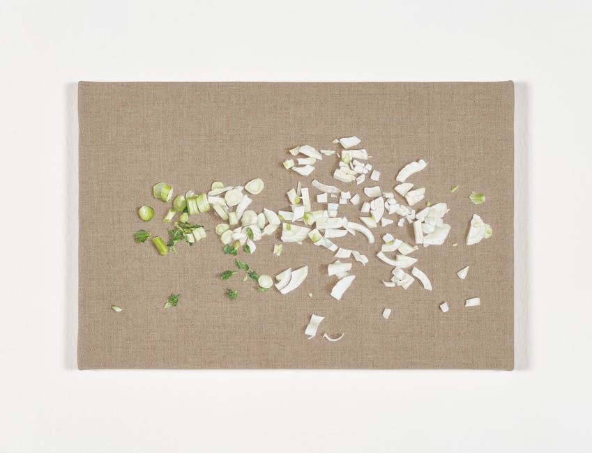 Helene Appel - Cutting Board (Chopped Fennel) Helene Appel - Cutting Board (Chopped Fennel)