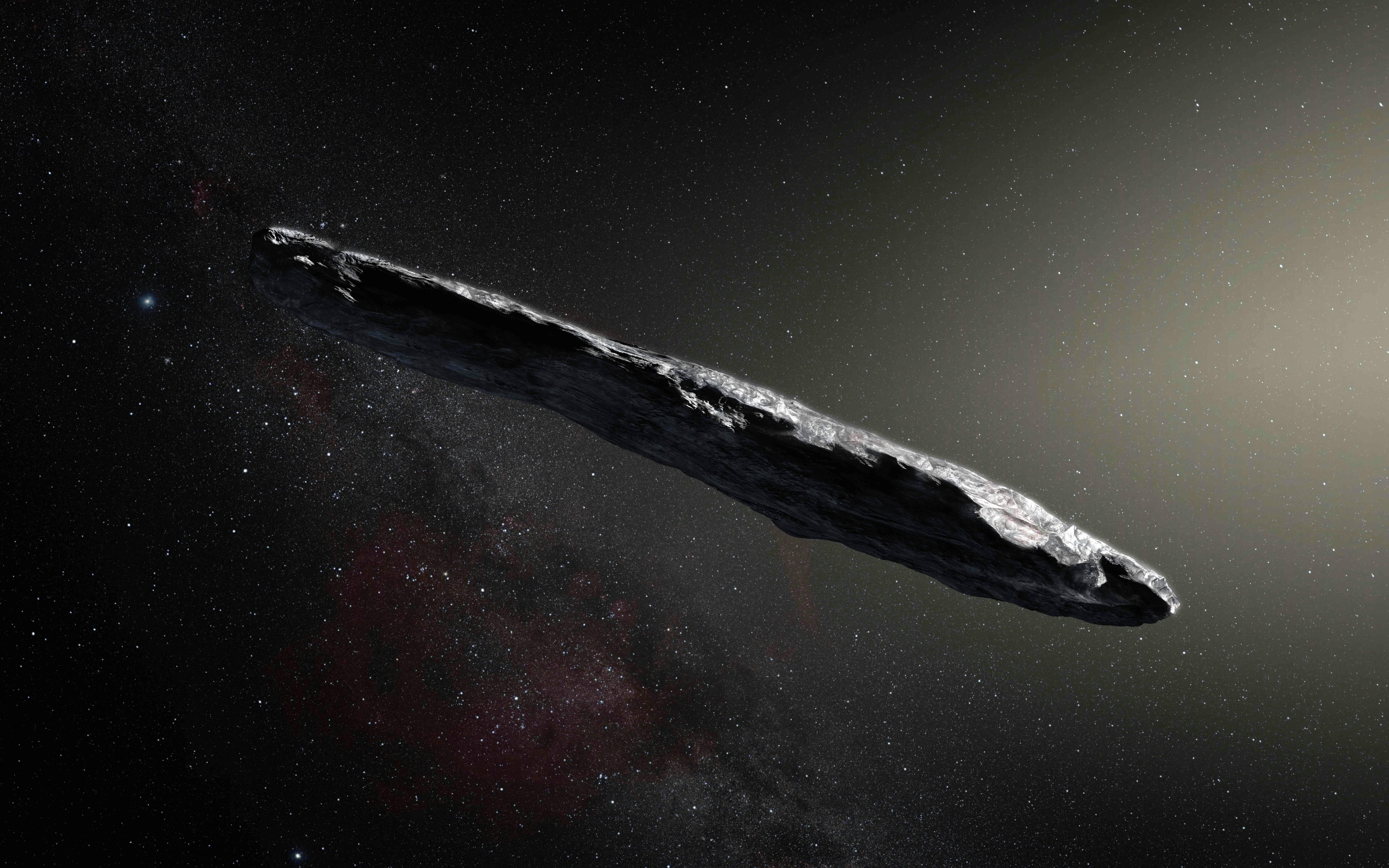 Franco Vaccari - Oumuamua (messaggero che arriva per primo da lontano)