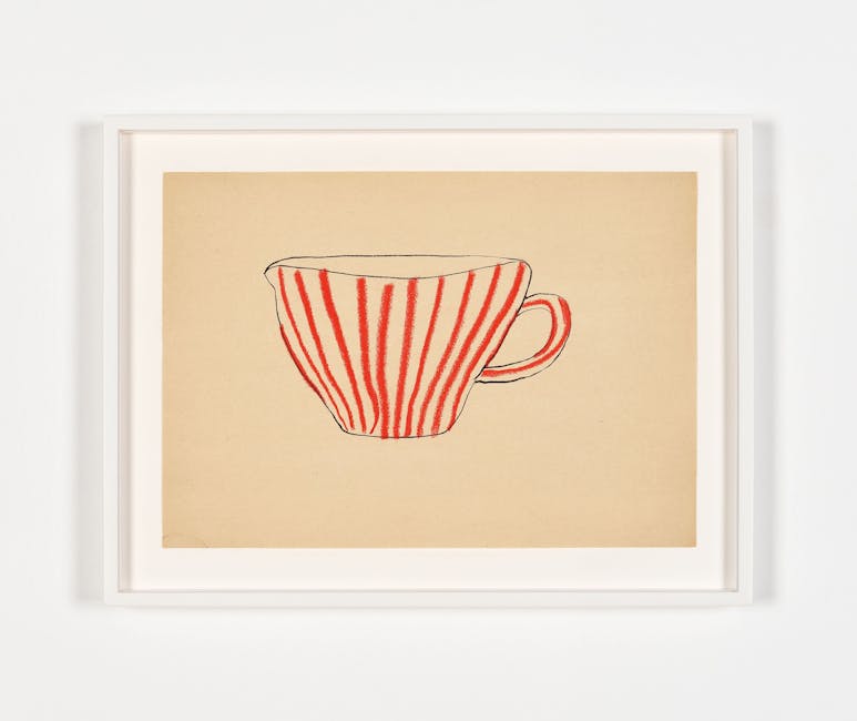 Adelaide Cioni - Tazza a strisce