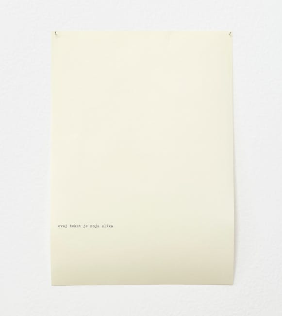 Goran Trbuljak - This text is my painting