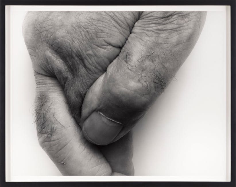 John Coplans - Self Portrait, Thumb & Fingers, I John Coplans - Self Portrait, Thumb & Fingers, I