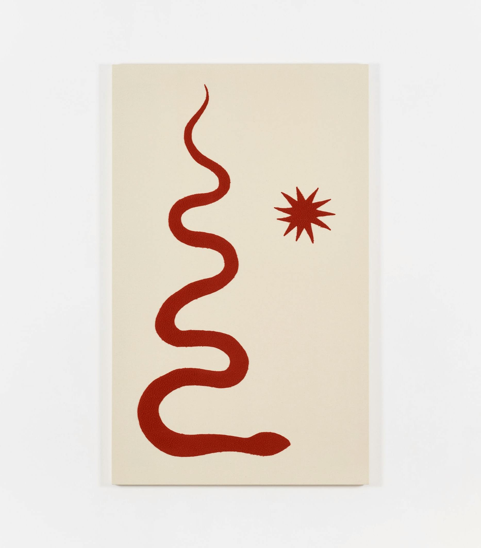 Adelaide Cioni - Totem for Greta, red snake