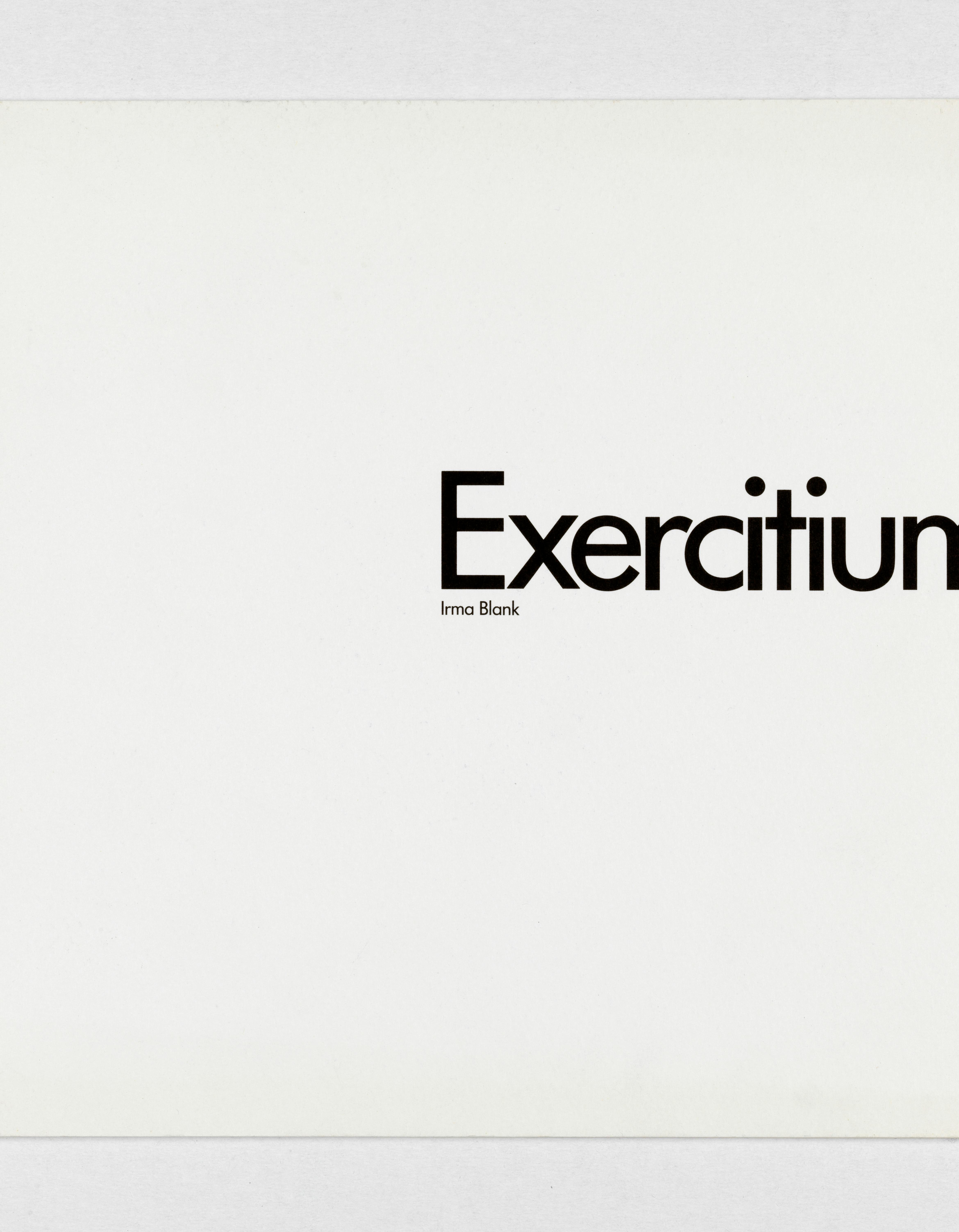 Exercitium Exercitium