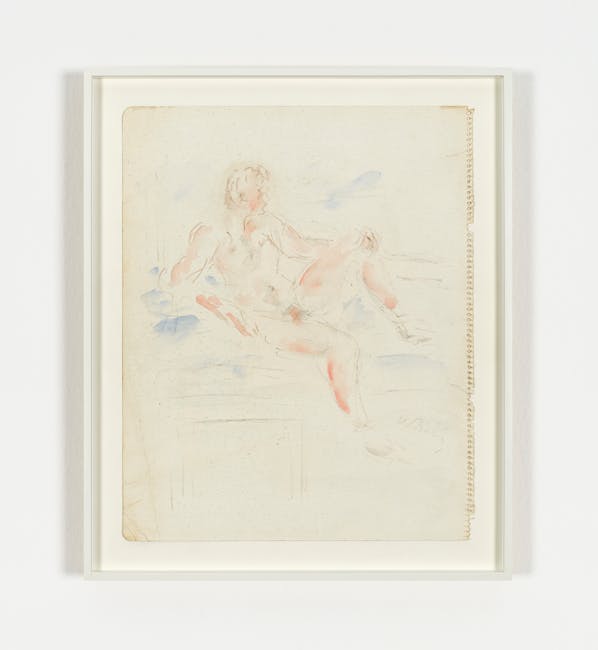 Filippo De Pisis - Nudo maschile Filippo De Pisis - Nudo maschile