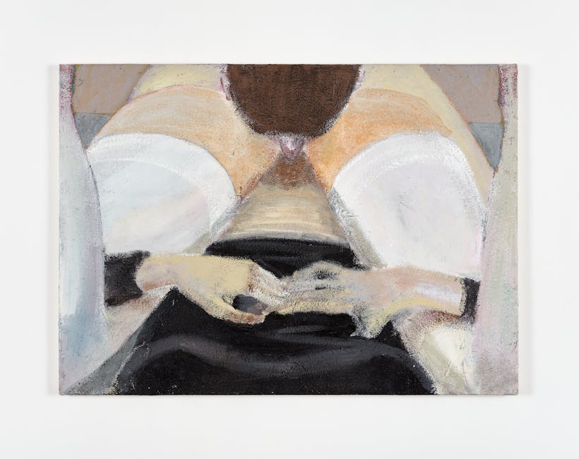 Merlin James - White Stockings Merlin James - White Stockings