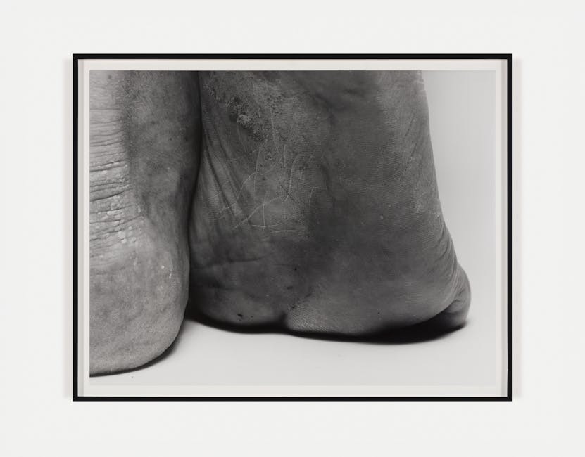 John Coplans - Self Portrait (Heel, Dark Sole)