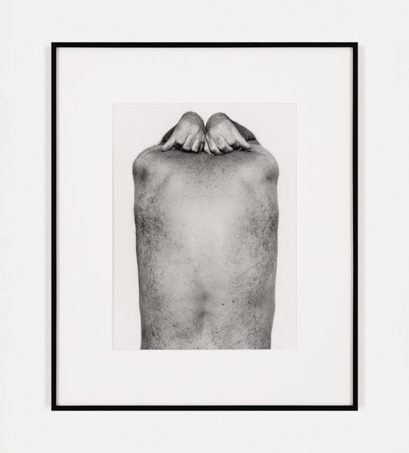 John Coplans - Self Portrait, Back and Hands John Coplans - Self Portrait, Back and Hands