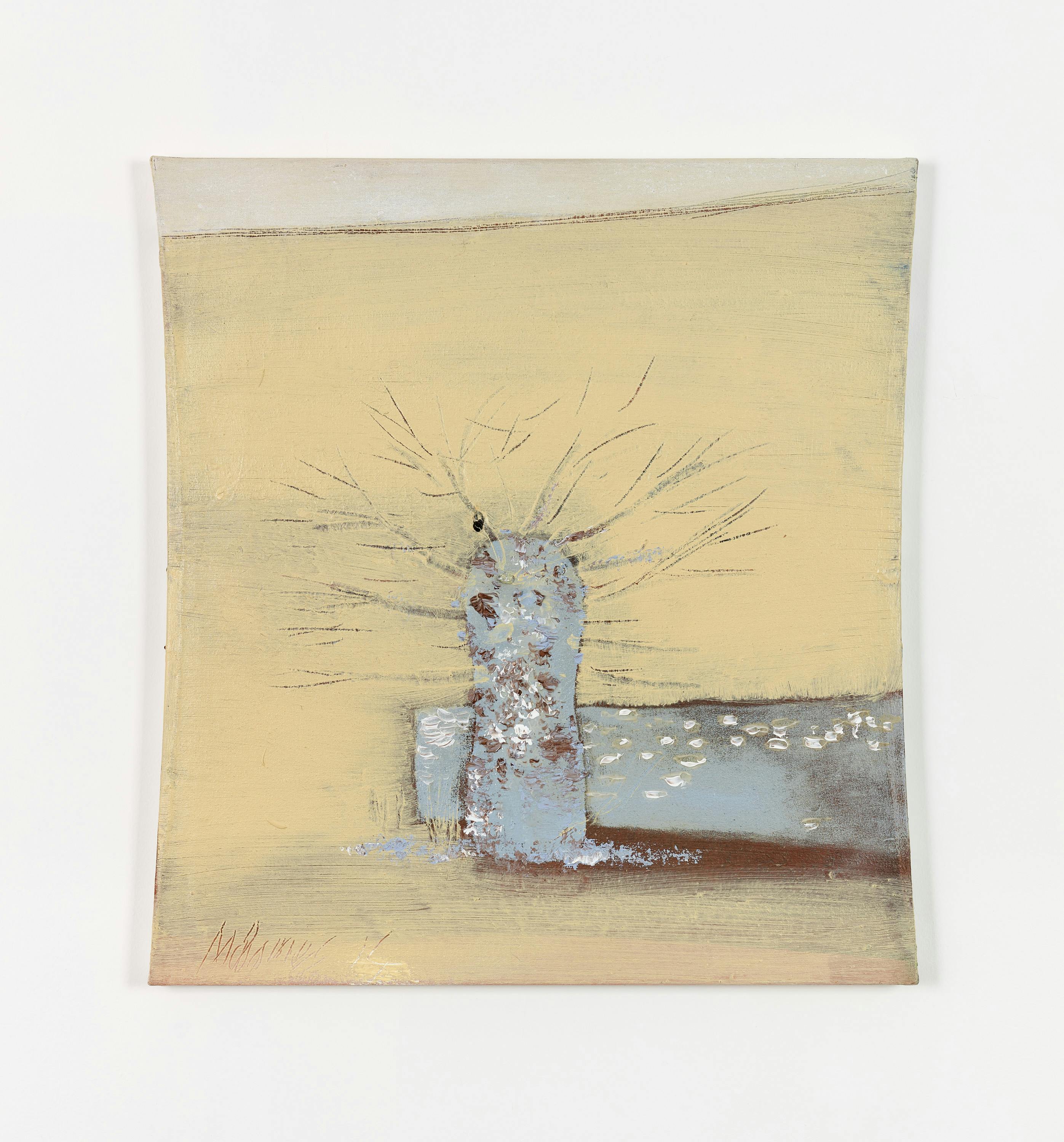 Merlin James - Tree and Wall