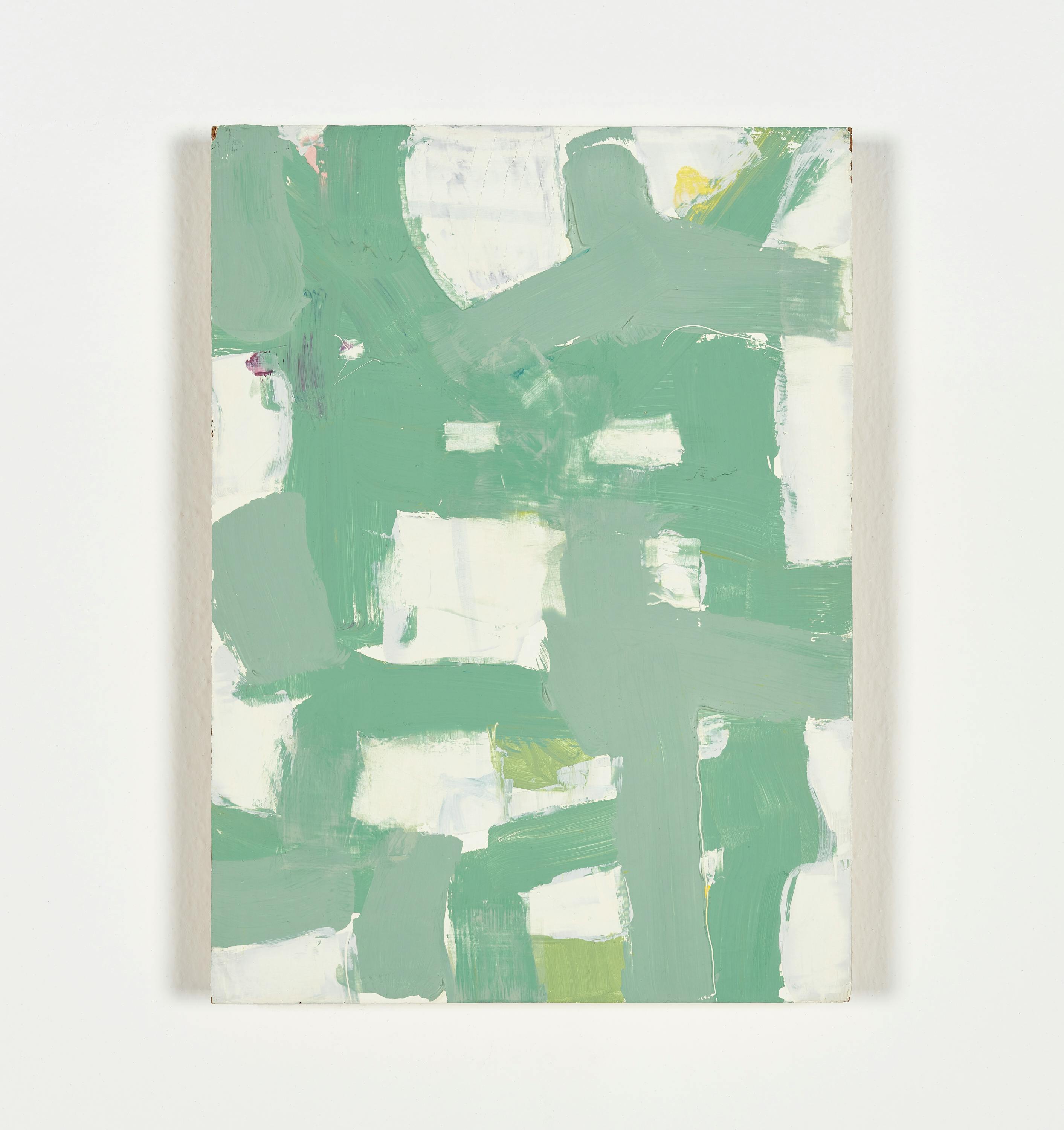 Richard Aldrich - Green Abstract Painting
