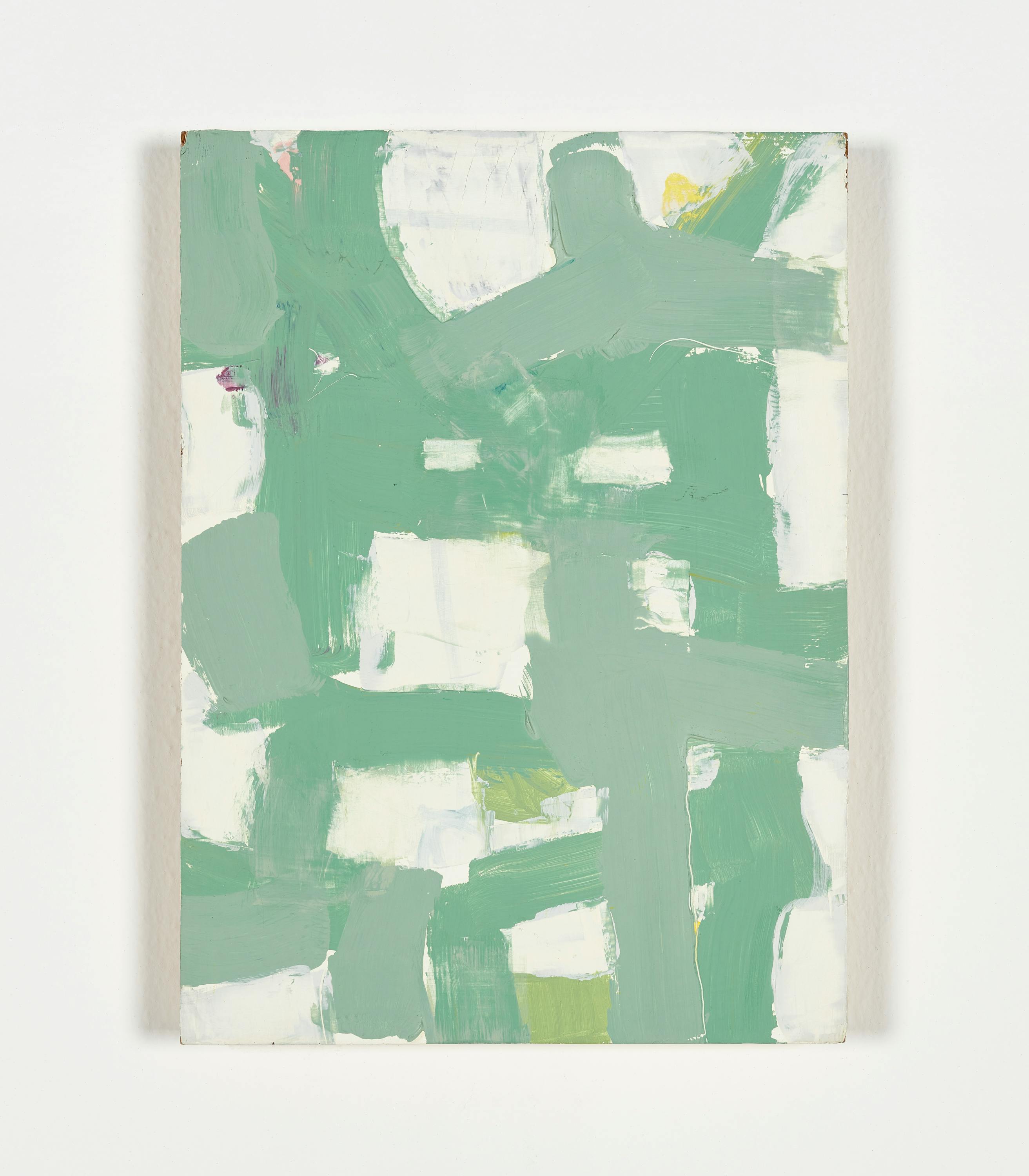 Richard Aldrich - Green Abstract Painting Richard Aldrich - Green Abstract Painting
