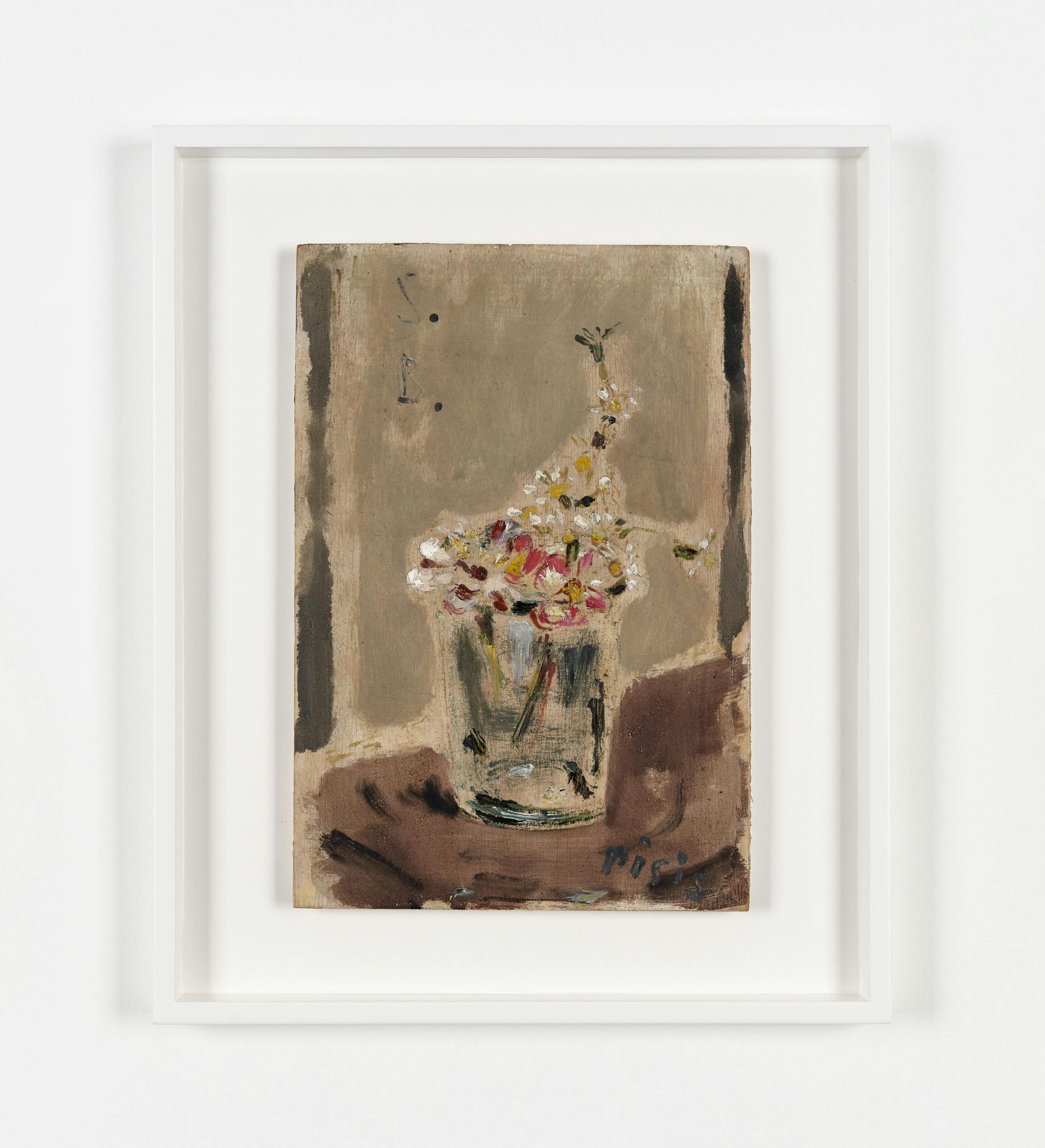 Filippo de Pisis - Fiori nel bicchiere